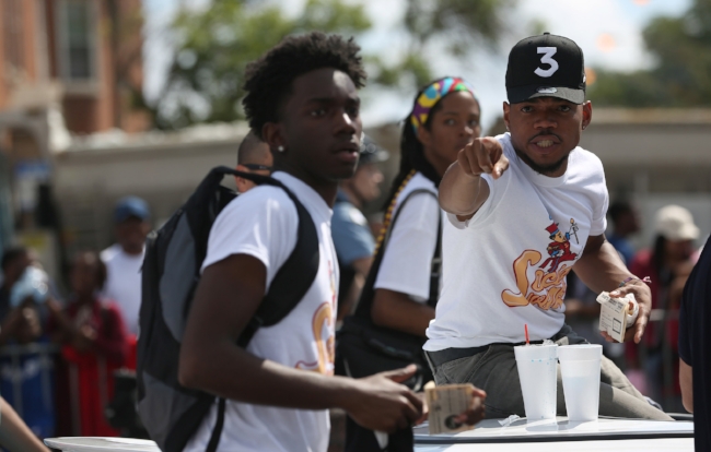 Chance The Rapper loves the kids.