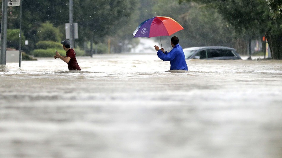 Hurricane Harvey in Houston.