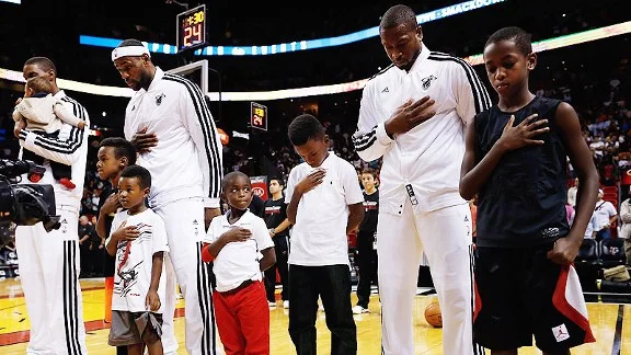 Lebron and his son’s and Wade with his Son’s