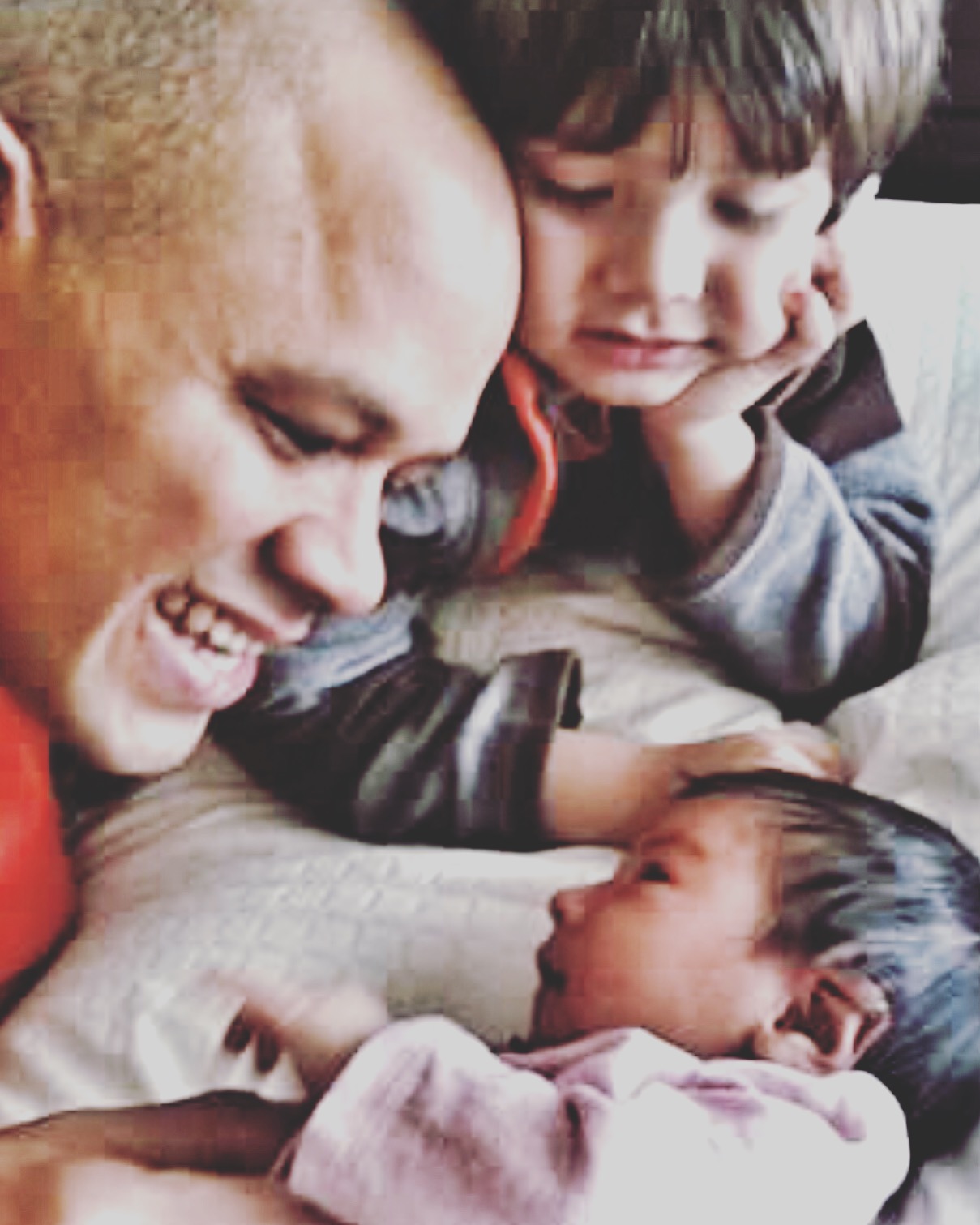 Daddy, Milian and Ella(My Angel)