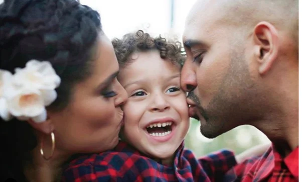 Diaz and his Family.