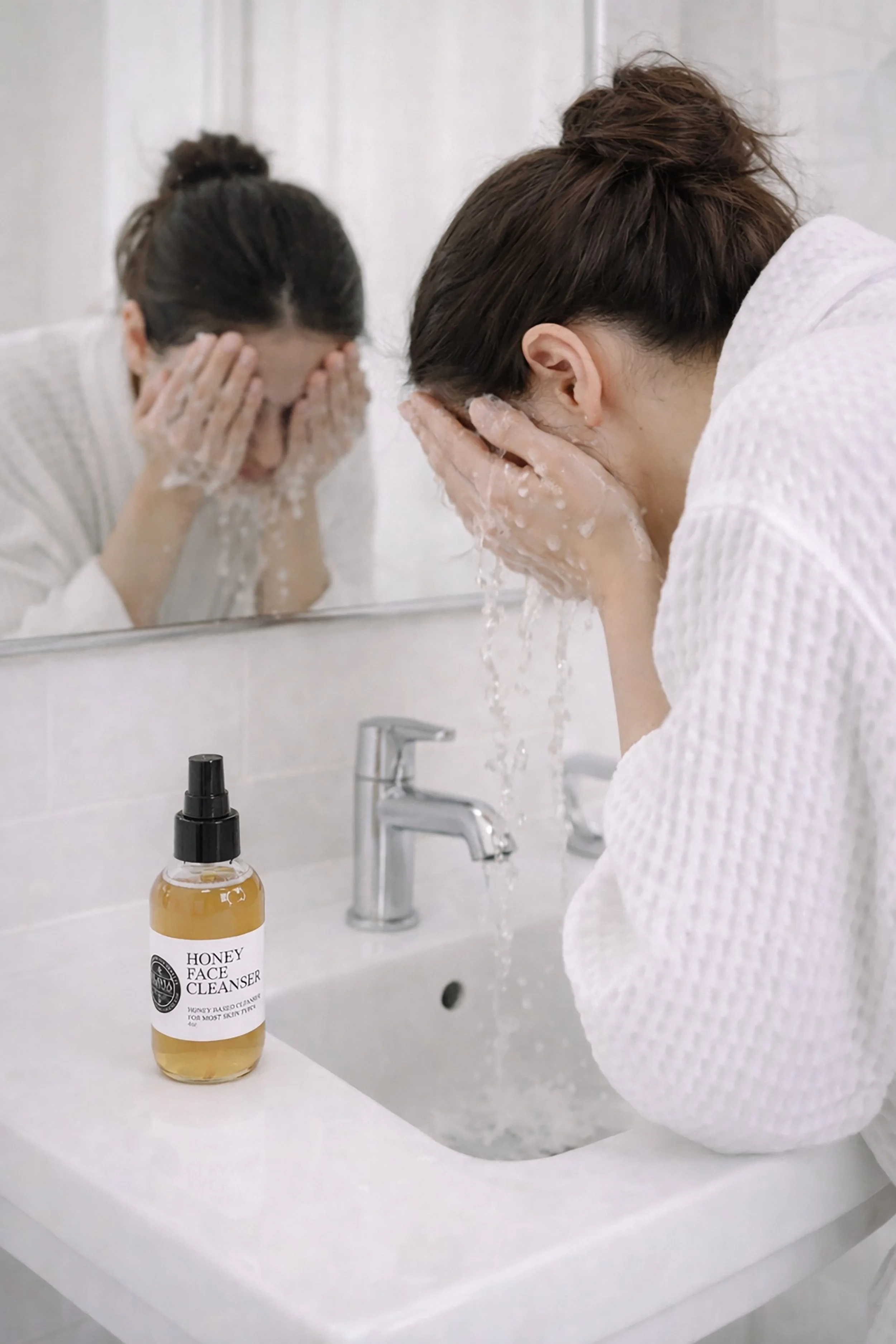 Clean, Calm, and Nourished, Our Honey Face Cleanser