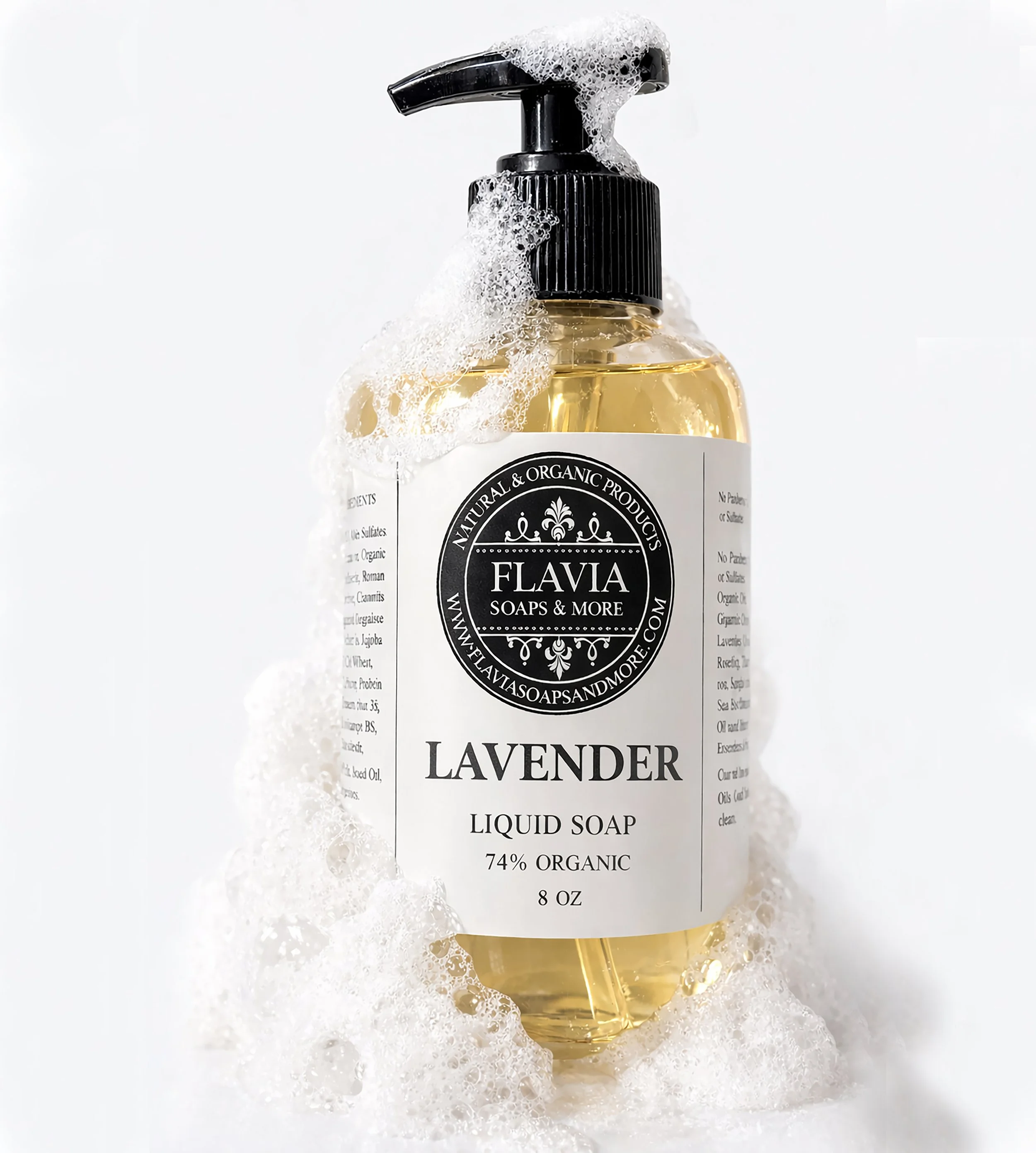 All Natural Liquid Soap - 8 OZ