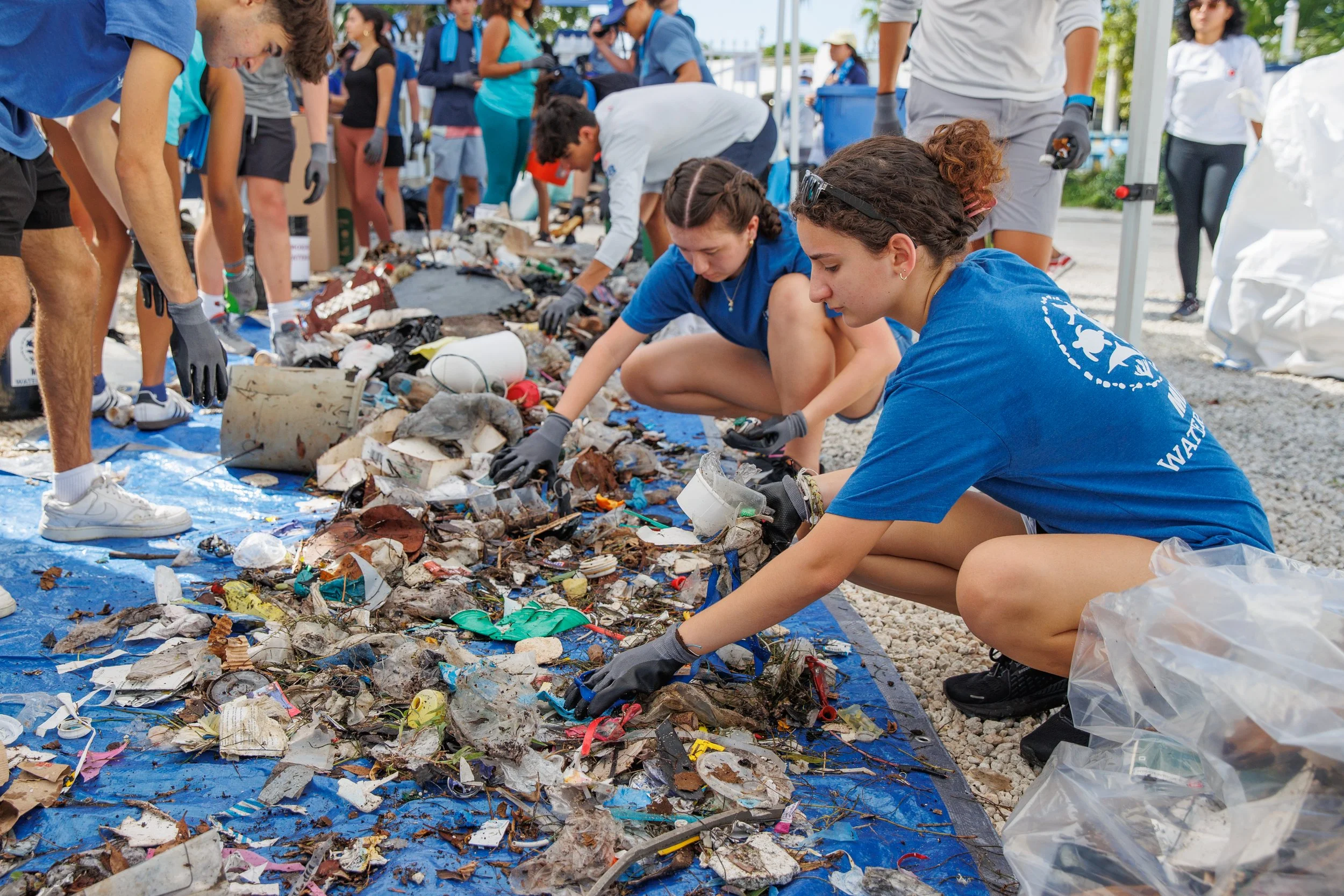 International Coastal Cleanup Day at Miami Yacht Club/Watson Island