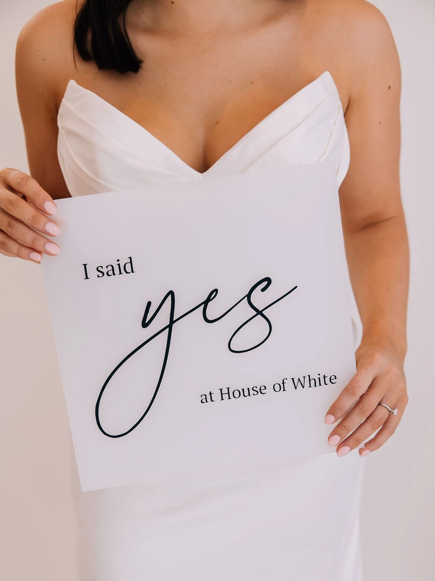 We offer three appointment types, all designed to make the day you say &ldquo;yes&rdquo; just as memorable as the day you wear it 🥂

Ready for your experience? Click the link in our bio to book your appointment 🤍 

#houseofwhitebridal #bridalstyle 