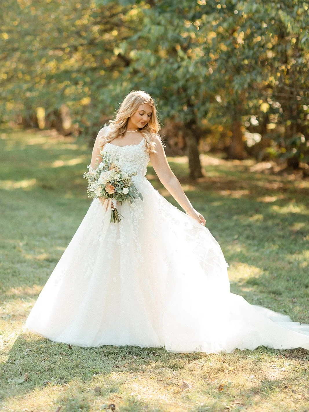 Morgan + Dylan &bull; October 11, 2025

&ldquo;House of White was amazing!!! They really made my dream dress come to life!&rdquo; - Morgan 

Gown: 1718 by @martinalianabridal 
Veil: Glass Slipper by @tonifedericiveils 

Photographer: @juneberryweddin