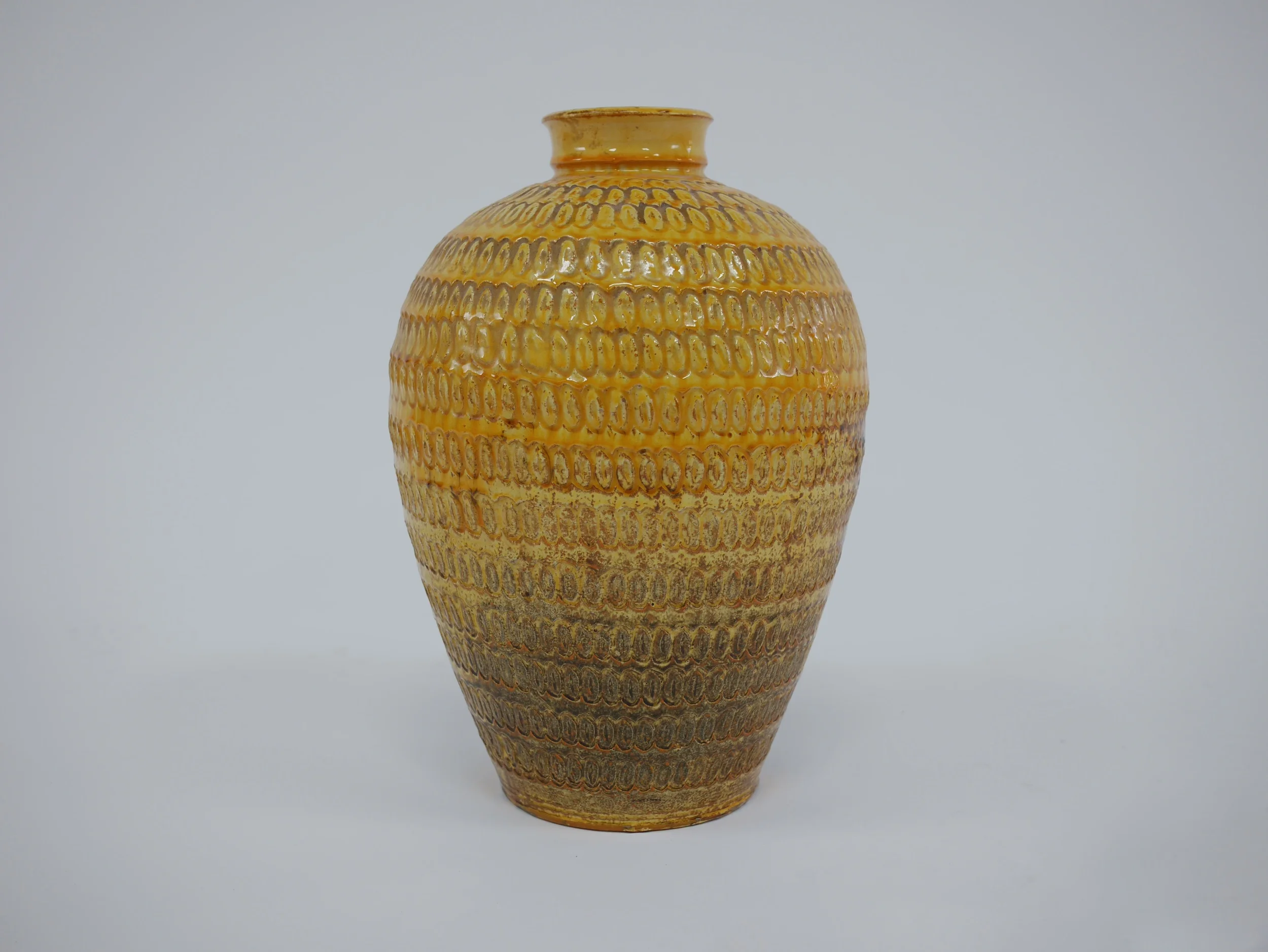 Large Floor Vase By Svend Hammershoi For Herman A Kahler Keramik