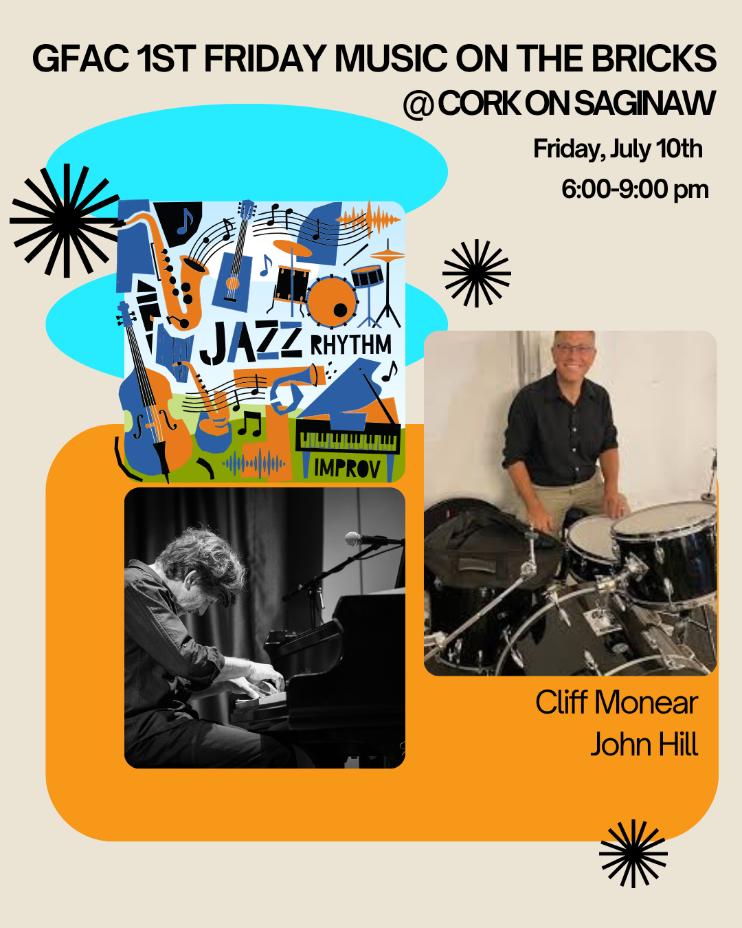 GFAC 1st Friday Music on the Bricks
