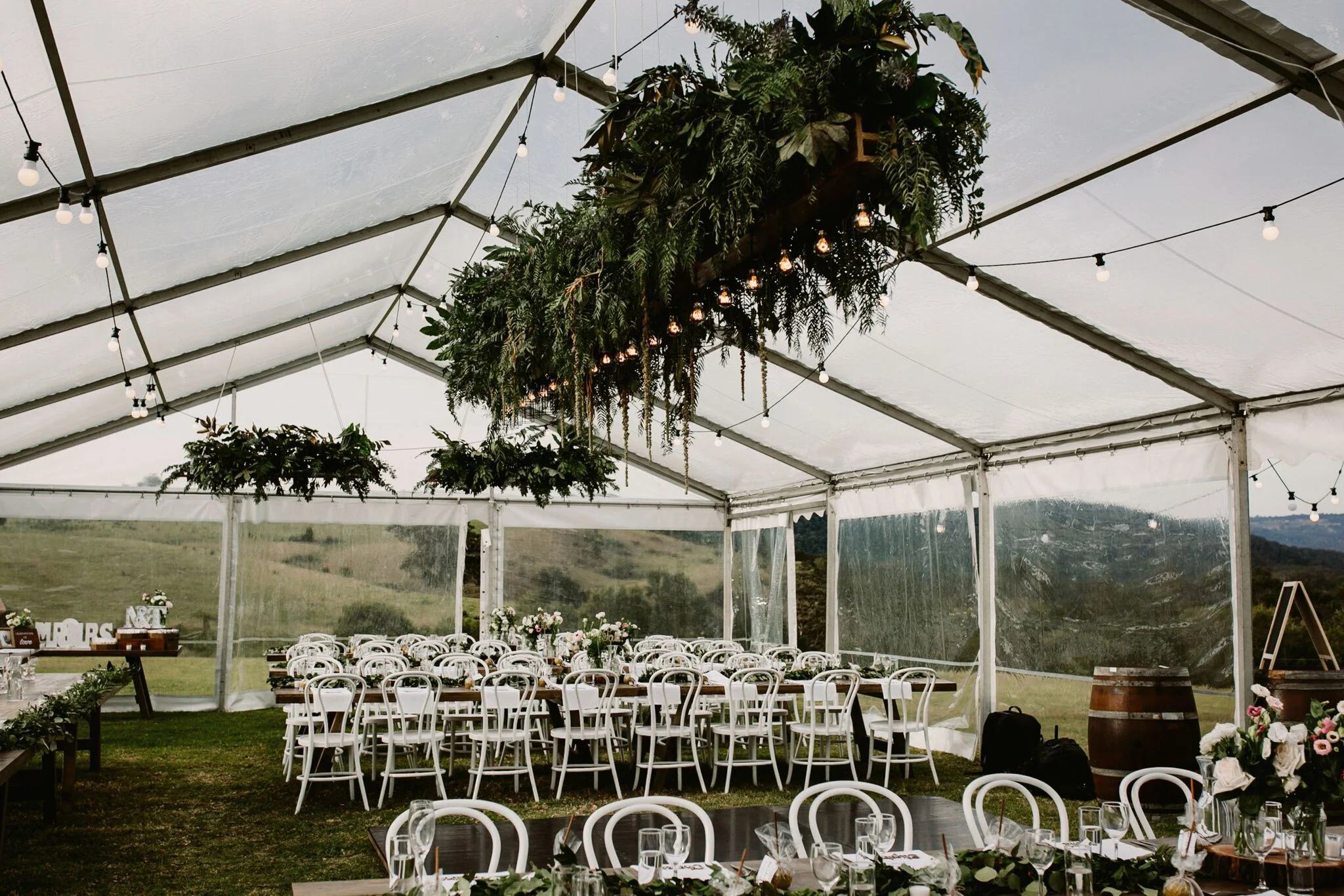 Natalie and Tim, Maleny Retreat Sunshine Coast Wedding | Hampton Event Hire