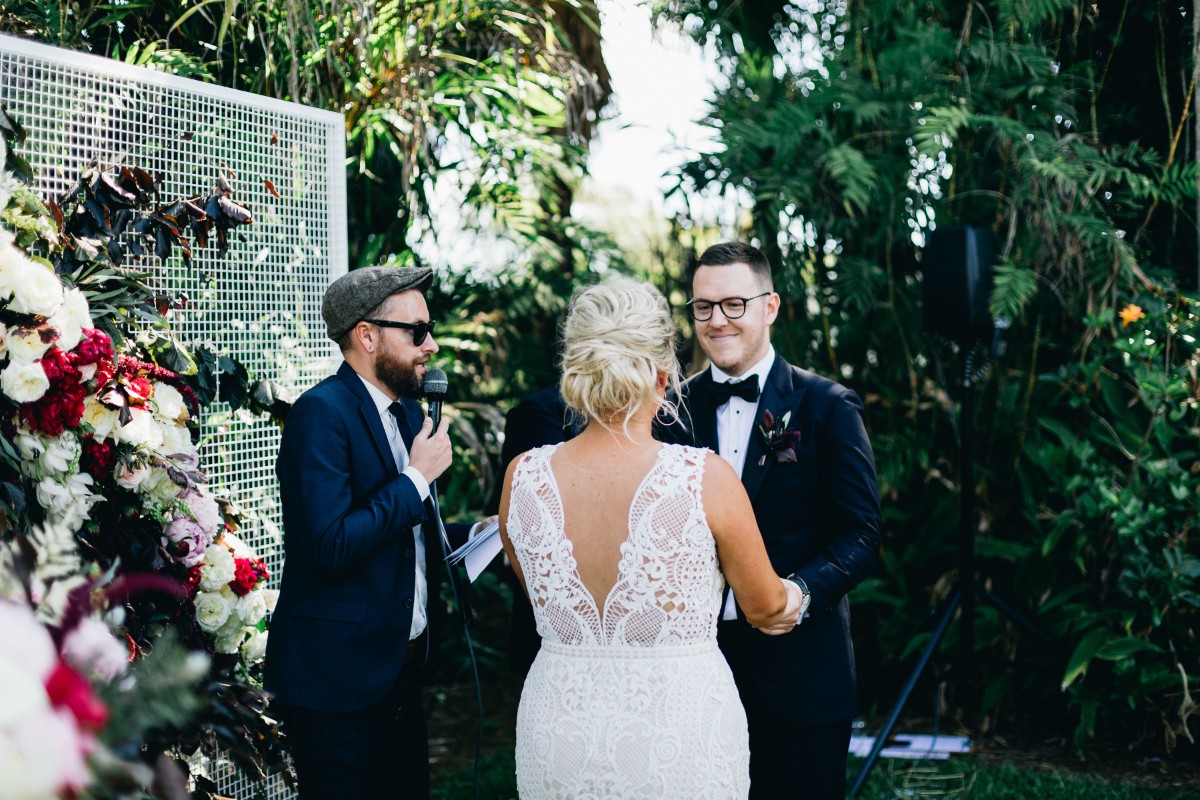 Real Wedding: Kathy and Glenn, Newrybar, Byron Bay Wedding | Hampton Event Hire, wedding and event hire | Image via Figtree Wedding Photography