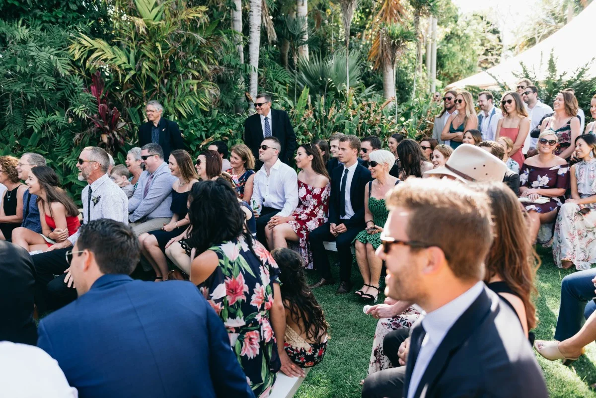 Real Wedding: Kathy and Glenn, Newrybar, Byron Bay Wedding | Hampton Event Hire, wedding and event hire | Image via Figtree Wedding Photography