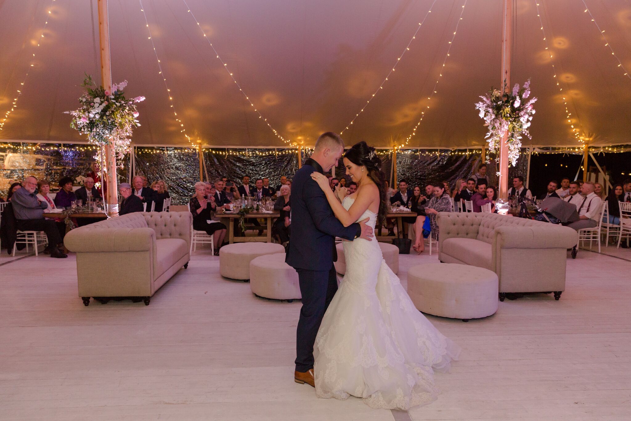Real Wedding: Jessica and Jake, Brisbane Marquee Wedding | Hampton Event Hire - Wedding and Event Hire on the Gold Coast, Brisbane and Byron Bay | Photo by Just For Love Photography