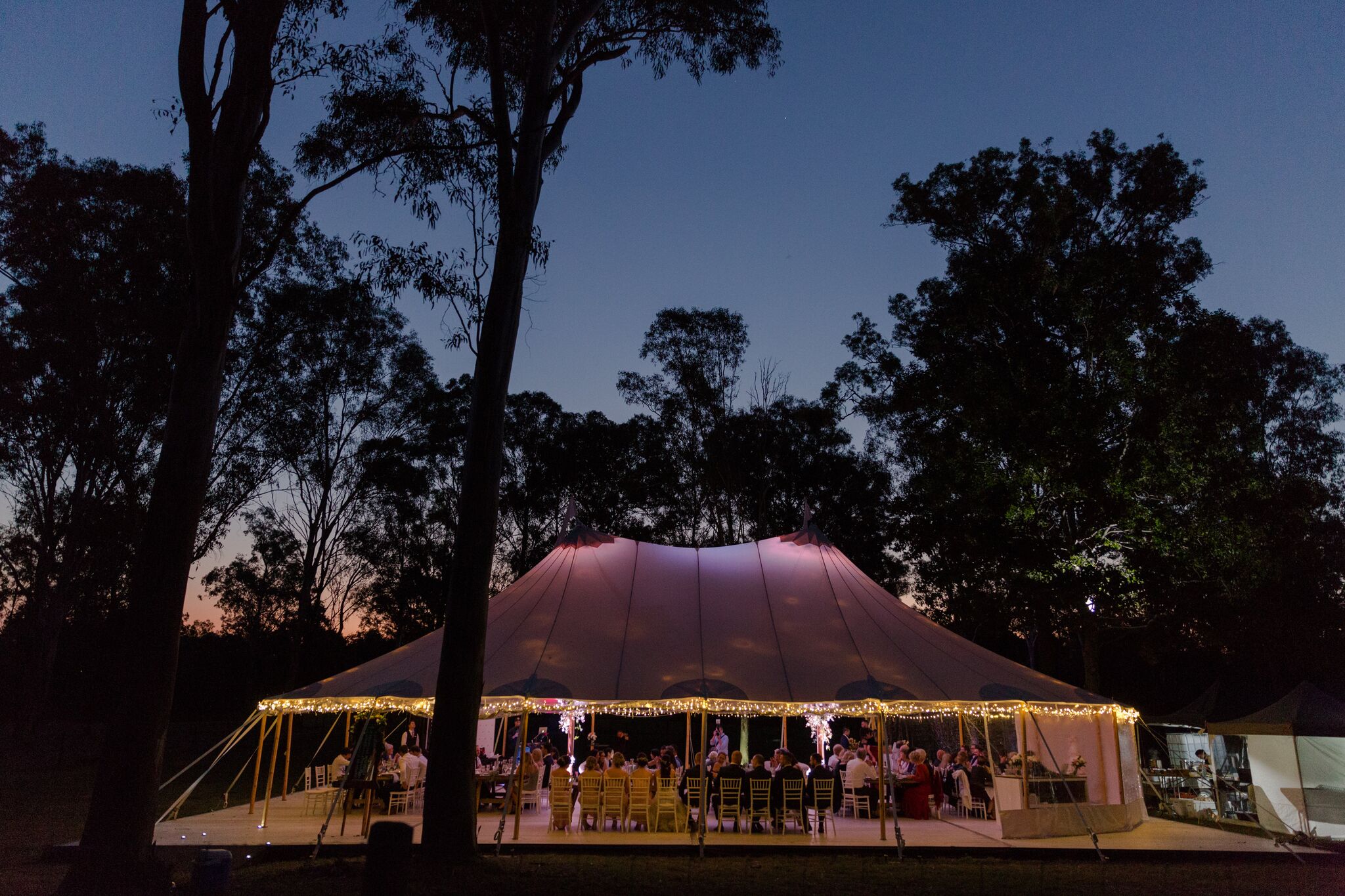 Real Wedding: Jessica and Jake, Brisbane Marquee Wedding | Hampton Event Hire - Wedding and Event Hire on the Gold Coast, Brisbane and Byron Bay | Photo by Just For Love Photography