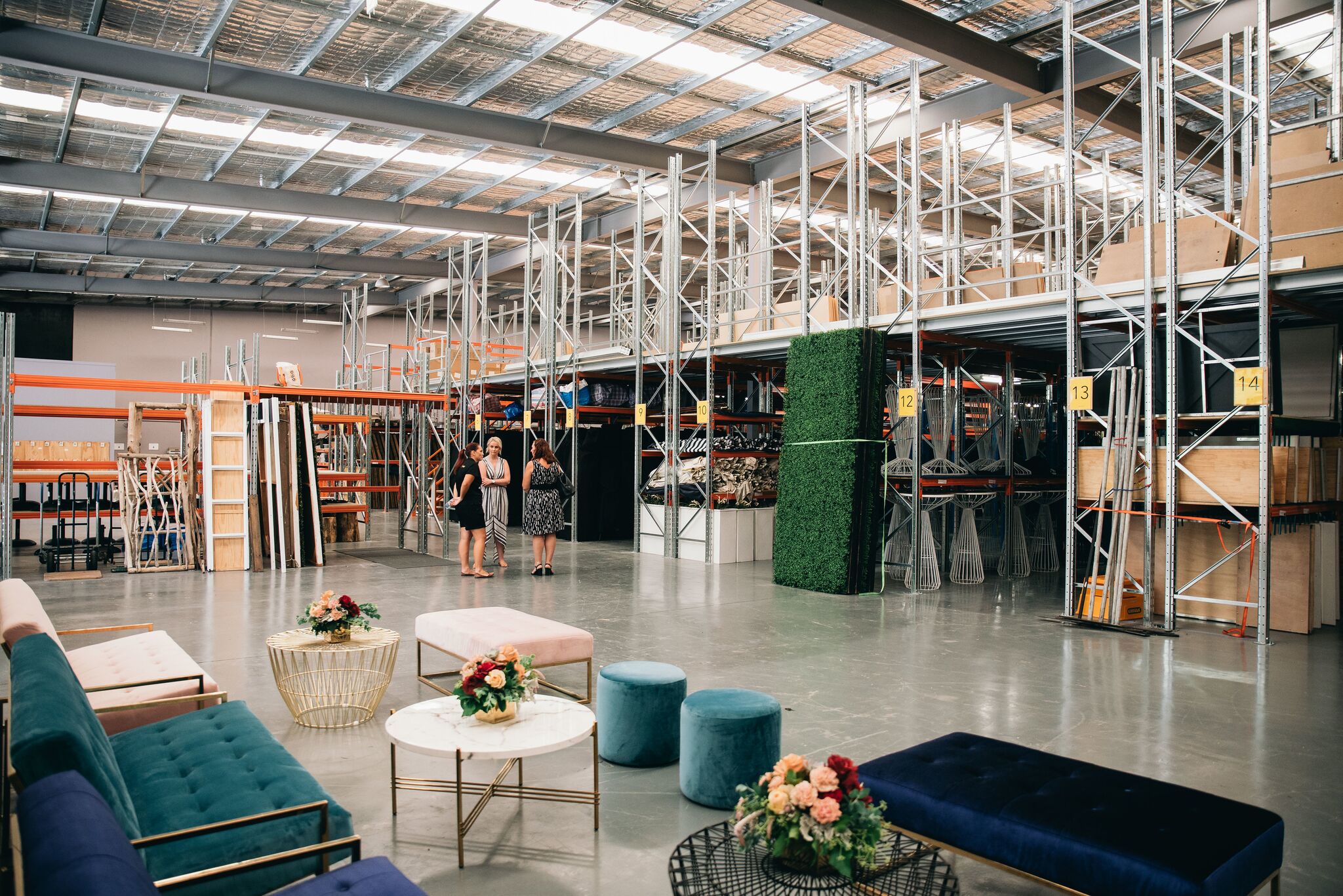 Hampton Event Hire Warehouse Open Day Wrap-Up! Wedding and Event Furniture Hire on the Gold Coast, Brisbane, Tweed Coast and Byron Bay