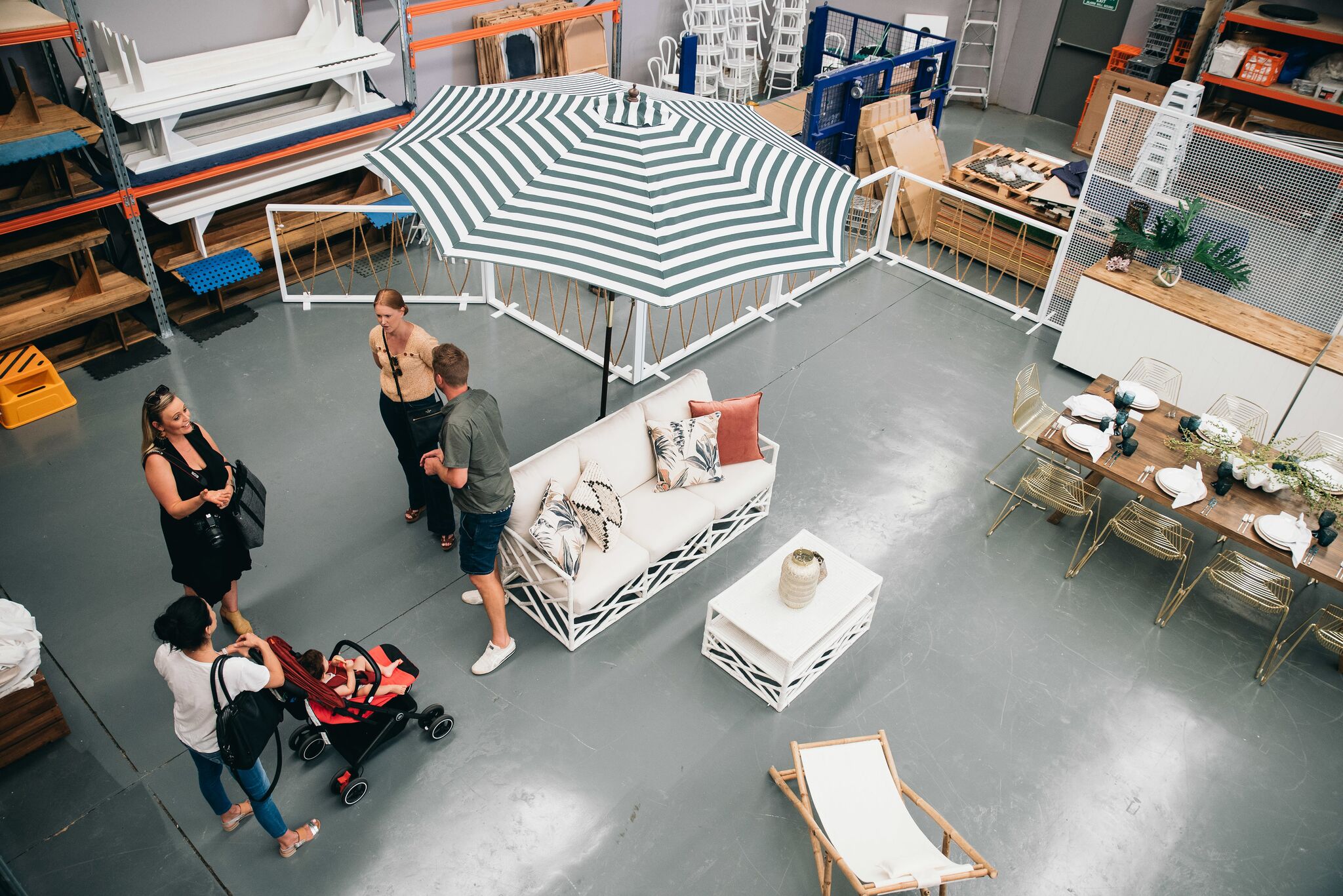 Hampton Event Hire Warehouse Open Day Wrap-Up! Wedding and Event Furniture Hire on the Gold Coast, Brisbane, Tweed Coast and Byron Bay