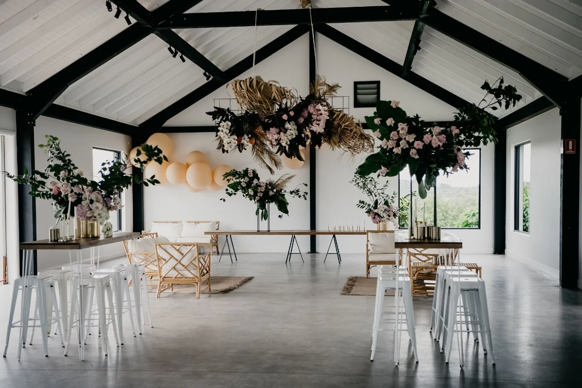 Cocktail Wedding Reception Styling 