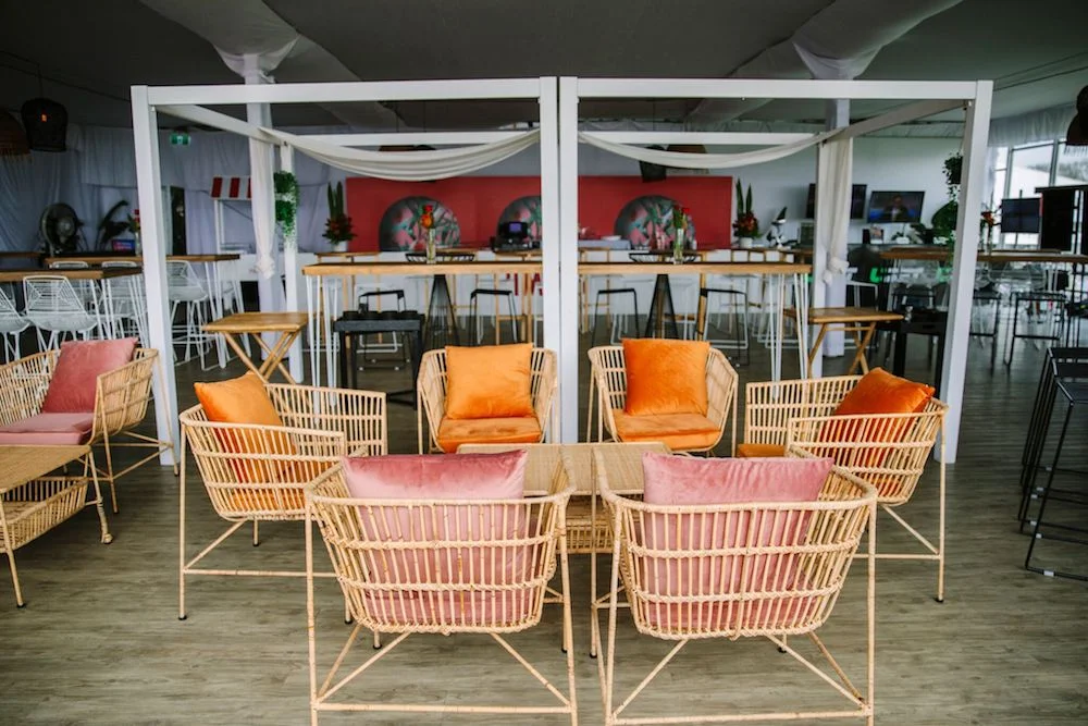 Corporate Event Styling, Birdcage Marquee | Hampton Event Hire, Brisbane Event Furniture Hire
