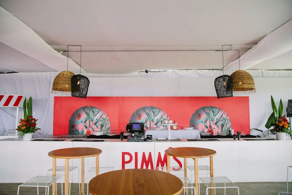 Corporate Event Pimm's Birdcage Marquee Brisbane Racing Club