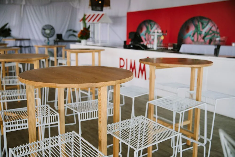 Corporate Event Pimm's Birdcage Marquee Brisbane Racing Club