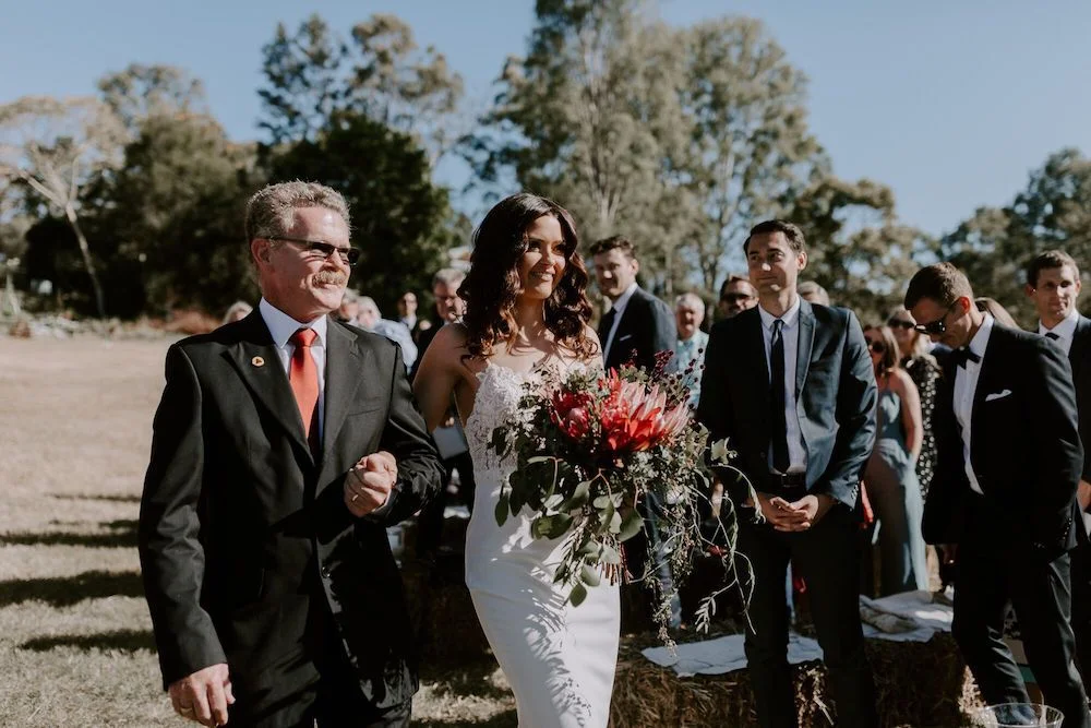 Real Wedding: Michell + Richard, Country Bohemian DIY Wedding Styling at Brisbane | Hampton Event Hire