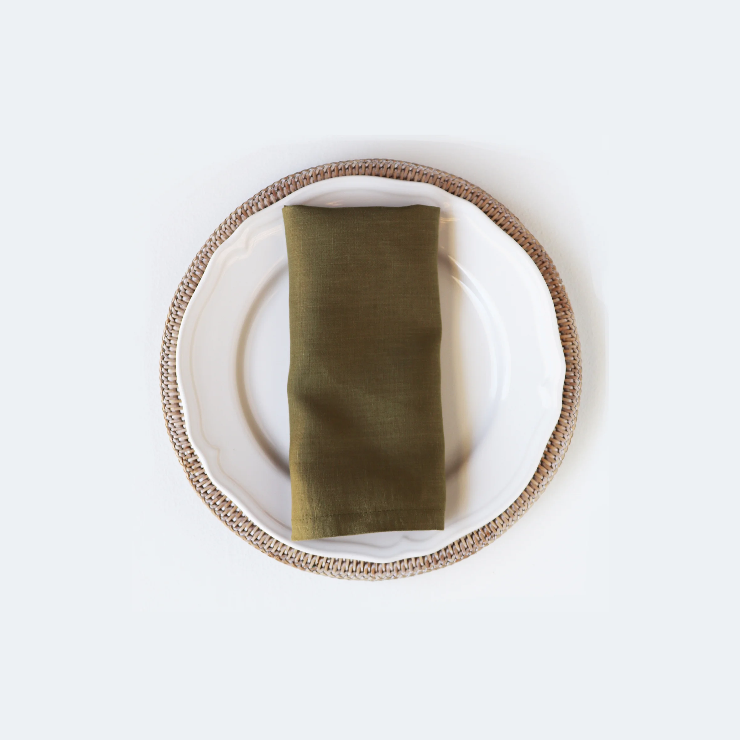 Khaki Linen Napkin Hampton Event Hire Wedding & Event Furniture