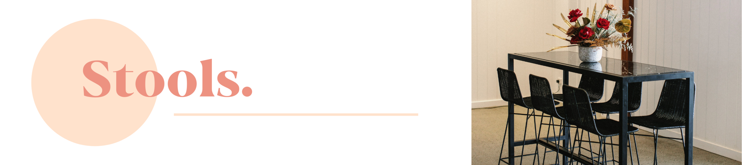 Bar Stools Hampton Event Hire Wedding & Event Furniture Hire