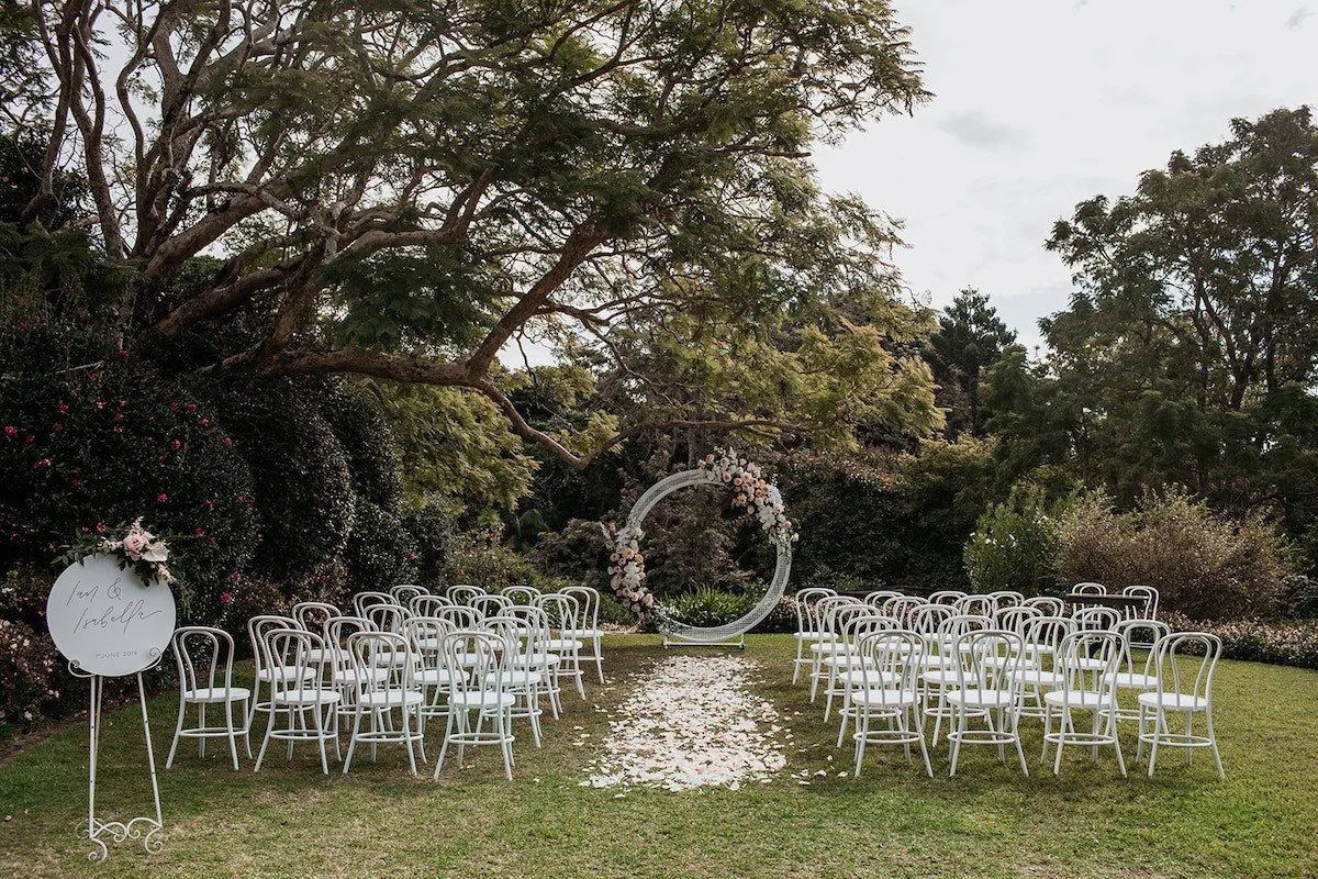 5 Ways to Style our Bentwood Chairs for Your Wedding or Event! Hampton Event Hire Wedding