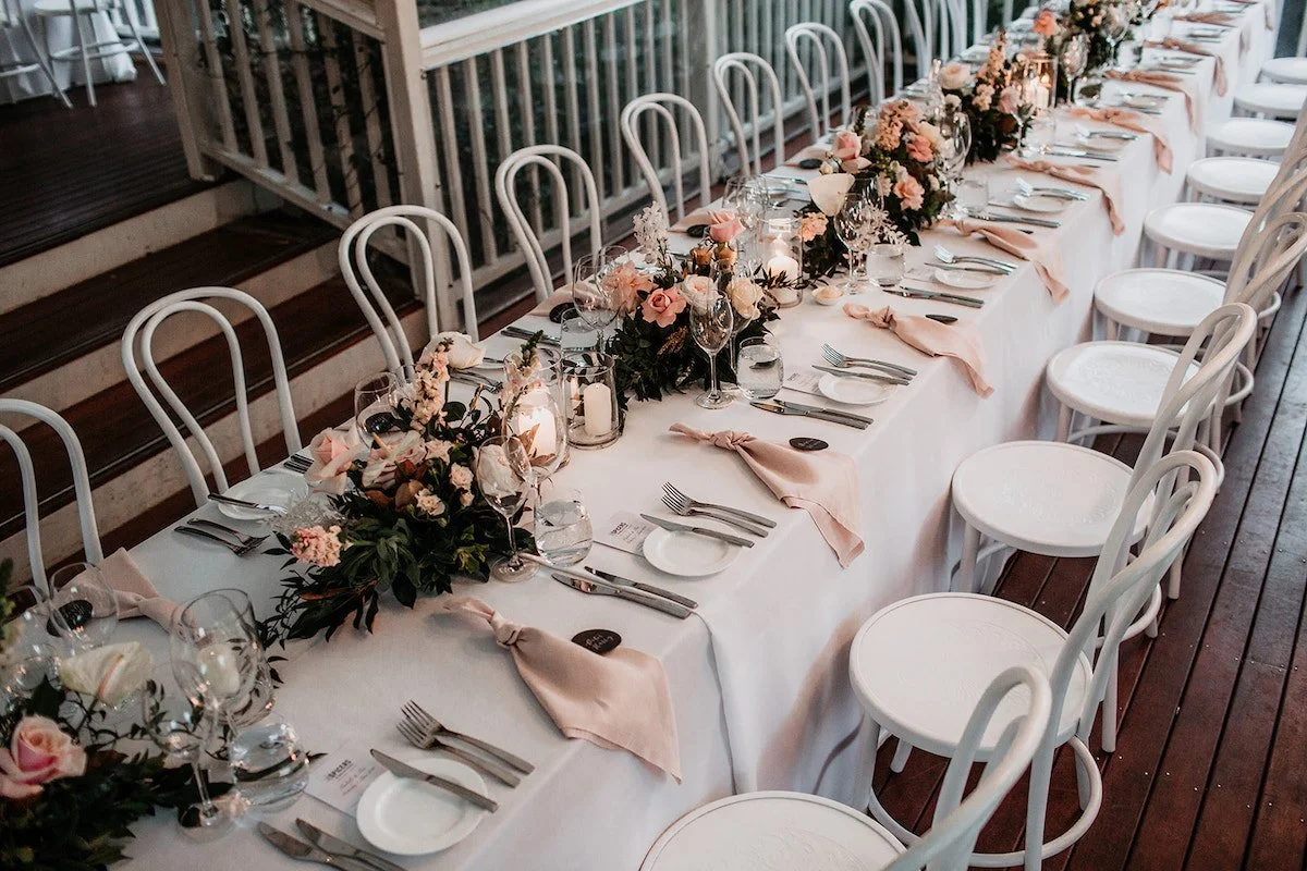 5 Ways to Style our Bentwood Chairs for Your Wedding or Event! Hampton Event Hire Wedding