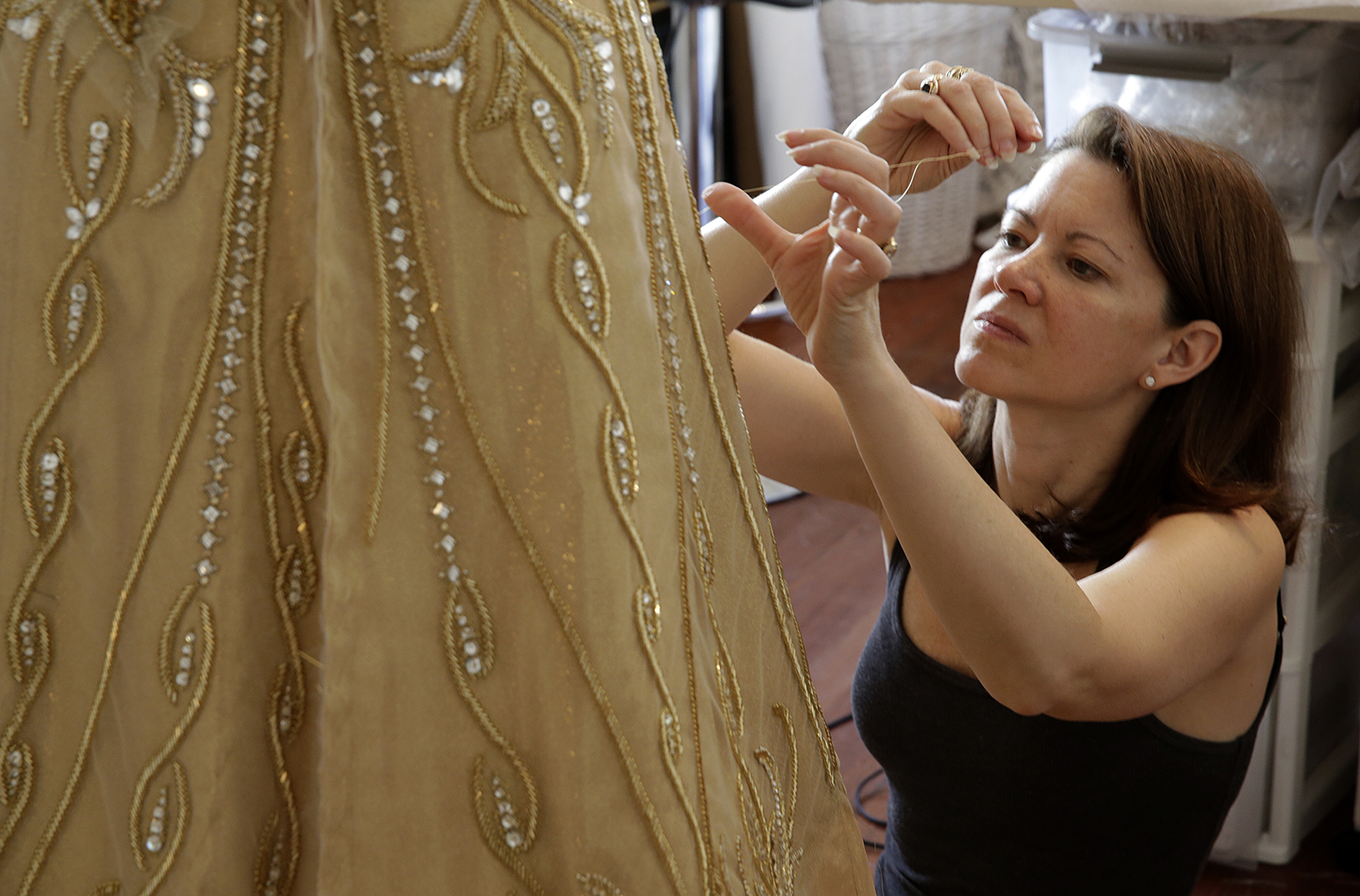 Creating the Mardi Gras 2015 ball gown for Queen of Carnival