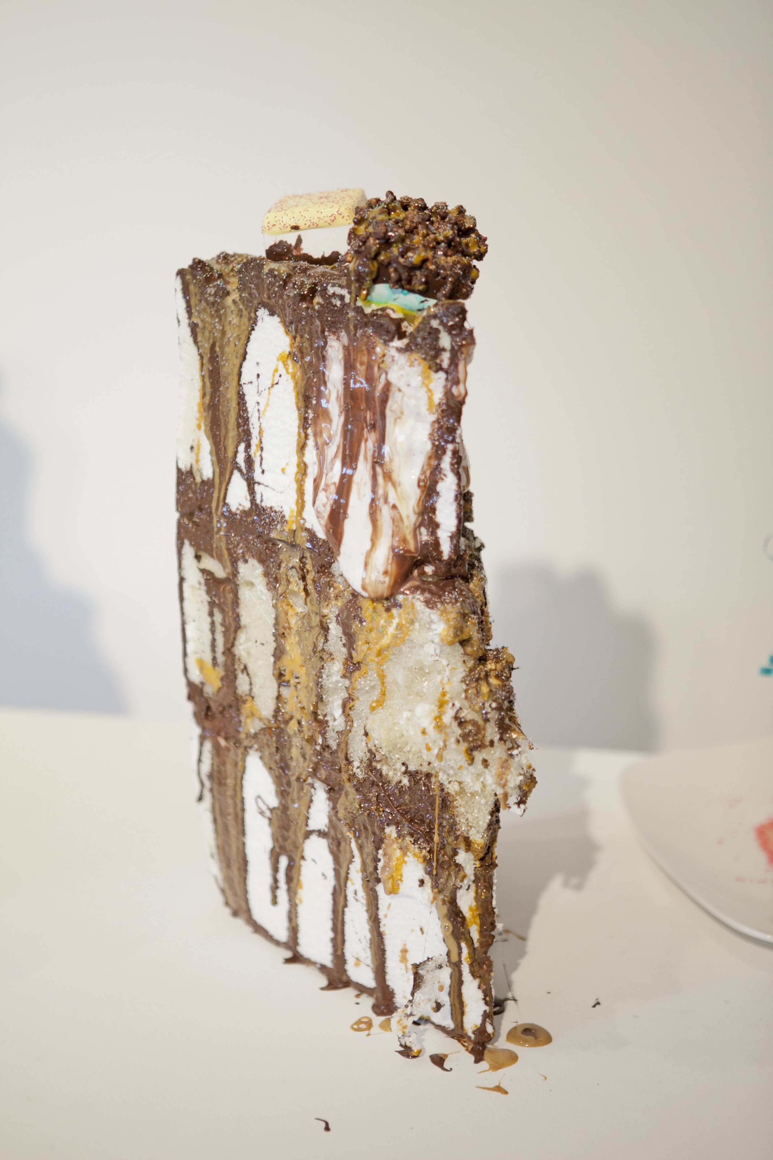   Just One S'more Piece... I'm on a Diet (Detail)   Mixed Media  2011  Photo:  Jon Shaft     