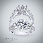 Gabriel & Co. was formed in 1989 and has earned the reputation as being passionate, dependable, and artistic designers, creators and manufacturers. Our extensive line of timeless pieces encompasses classic and fashion-forward design. Their carefully selected and talented team has devoted themselves to the production of the finest quality jewelry.