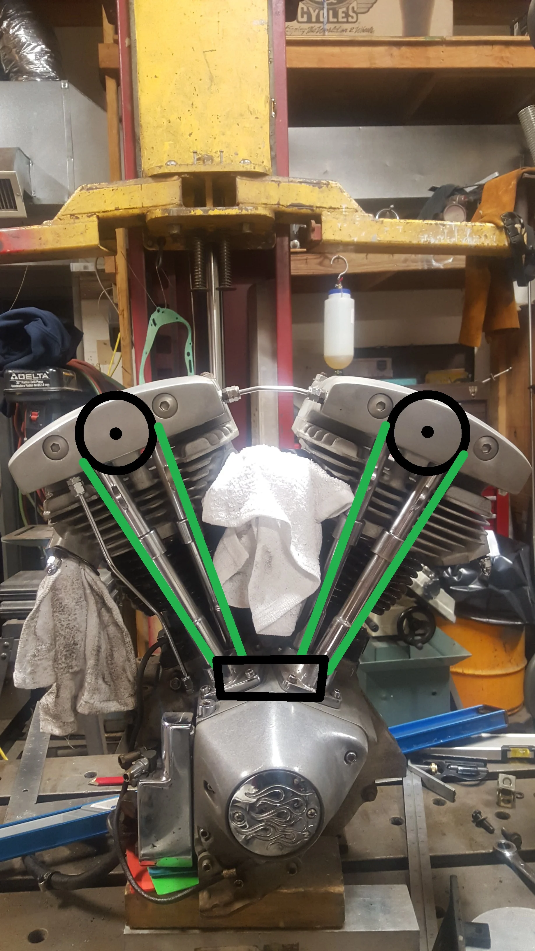 CAM CHAIN SET UP IDEA.