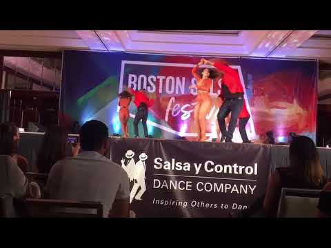 Huracán Dance Company "Soul Drummers" at Boston Salsa Festival