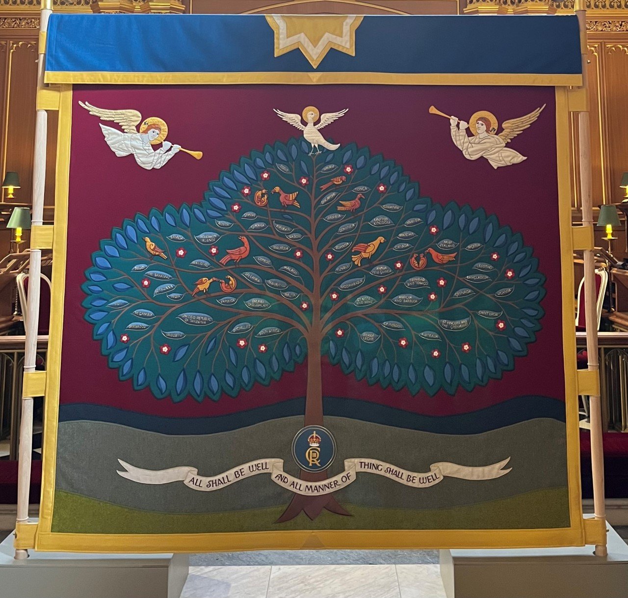 Coronation Anointing Screen