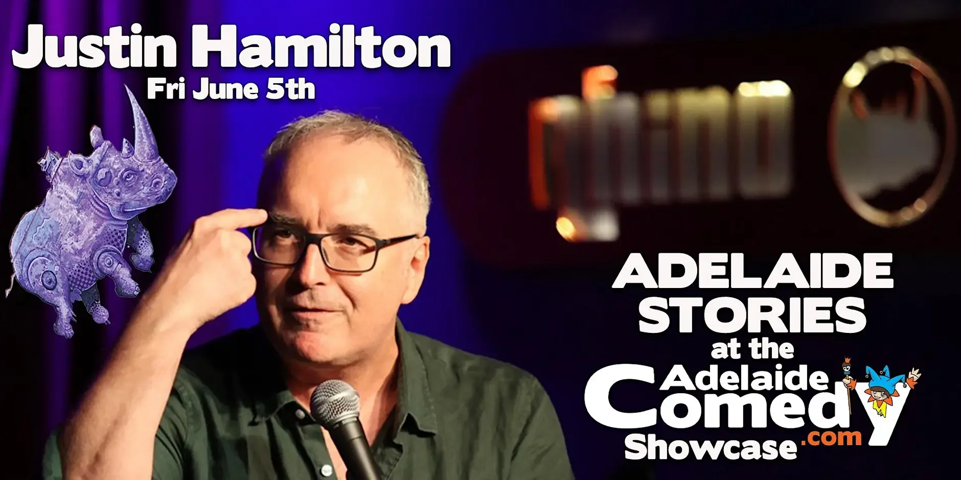 Justin Hamilton - ADELAIDE STORIES at the Adelaide Comedy Showcase