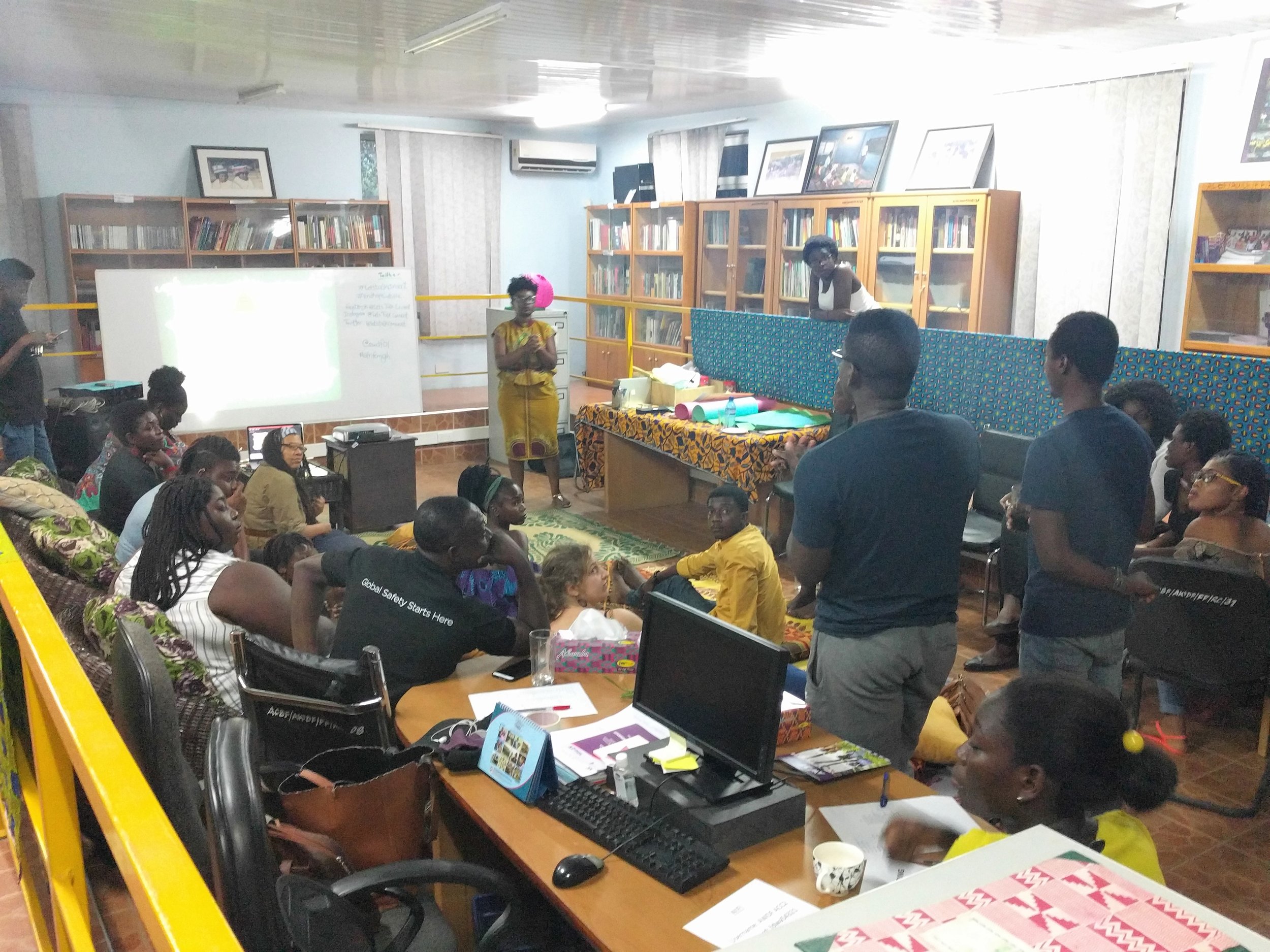Consent Workshop at the Young Feminist Gathering