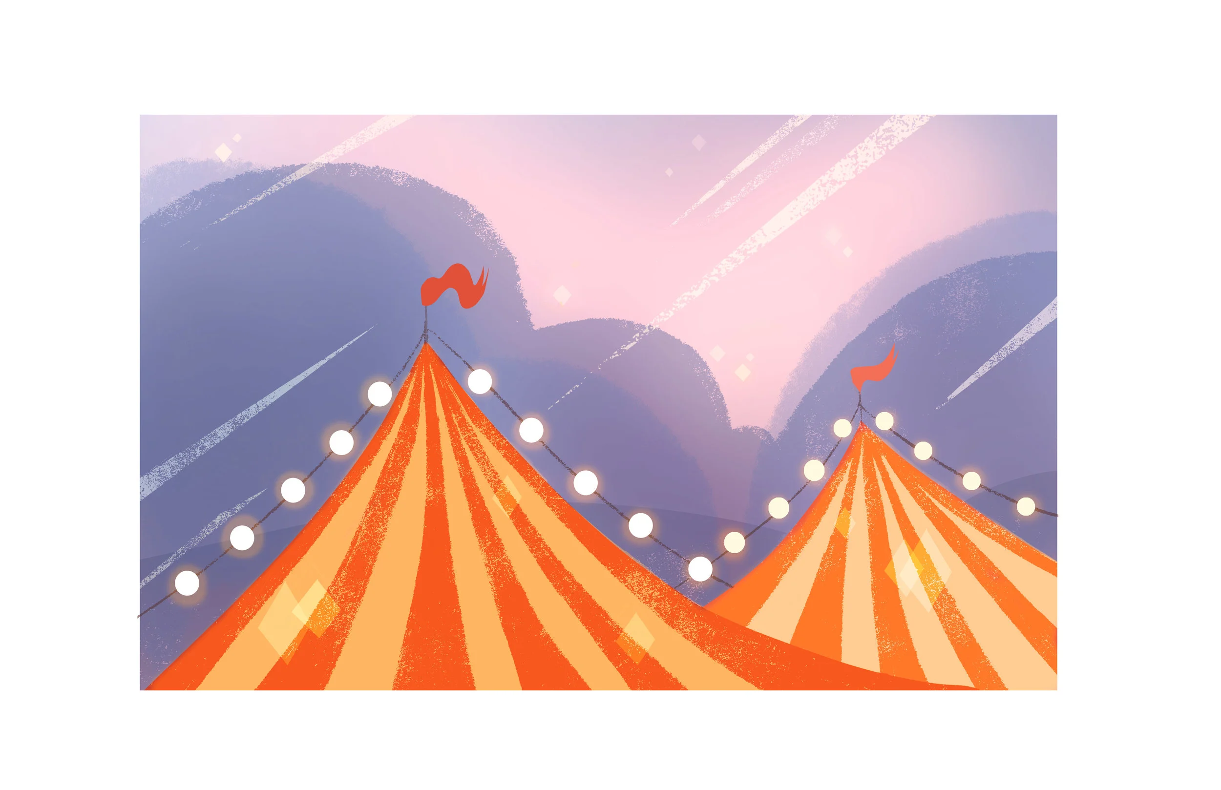 Opening Circus Tent
