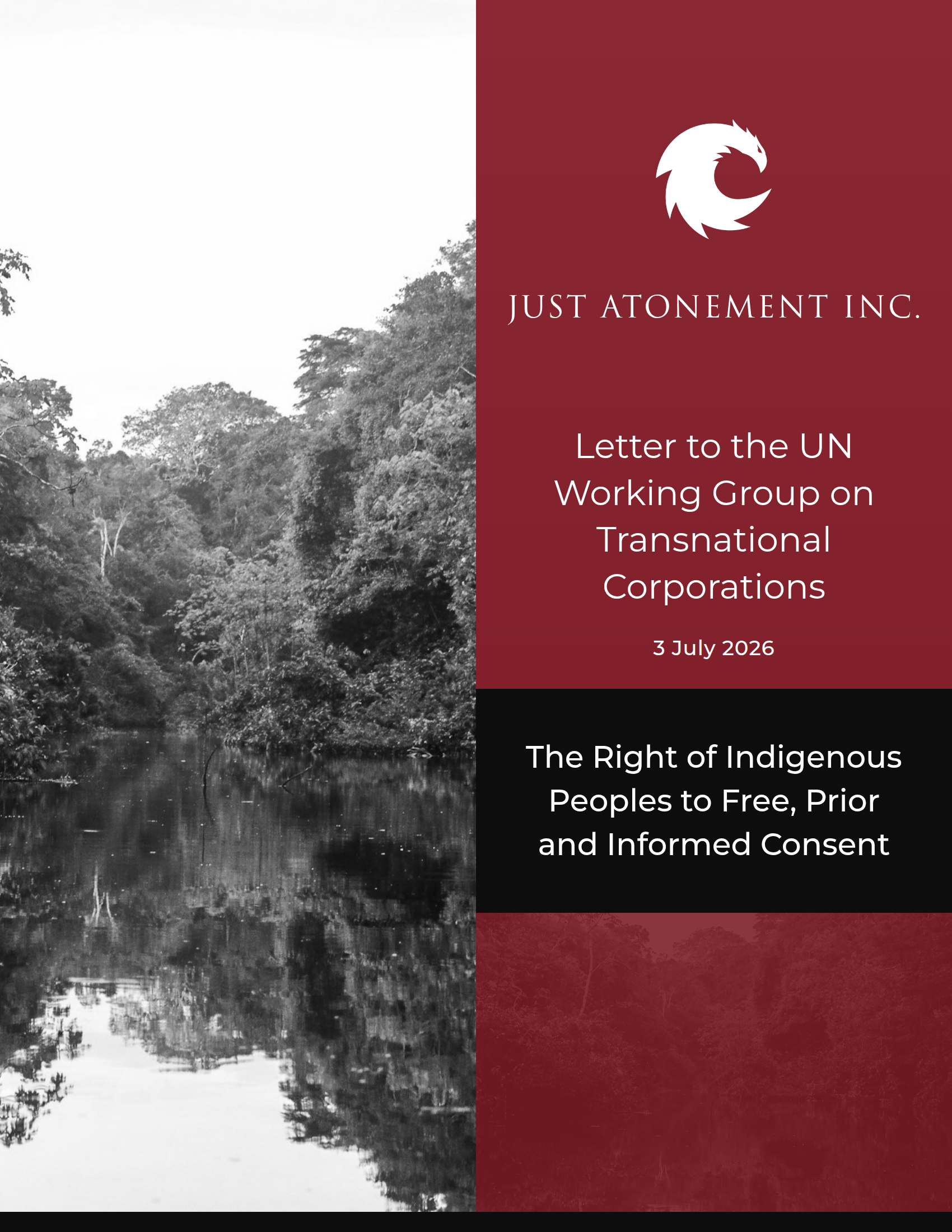 Letter to the UN Working Group on Transnational Corporations