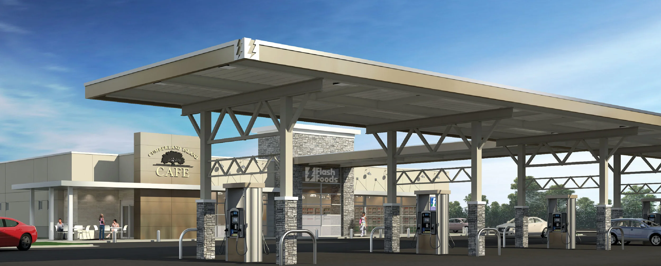  Exterior Store Rendering 