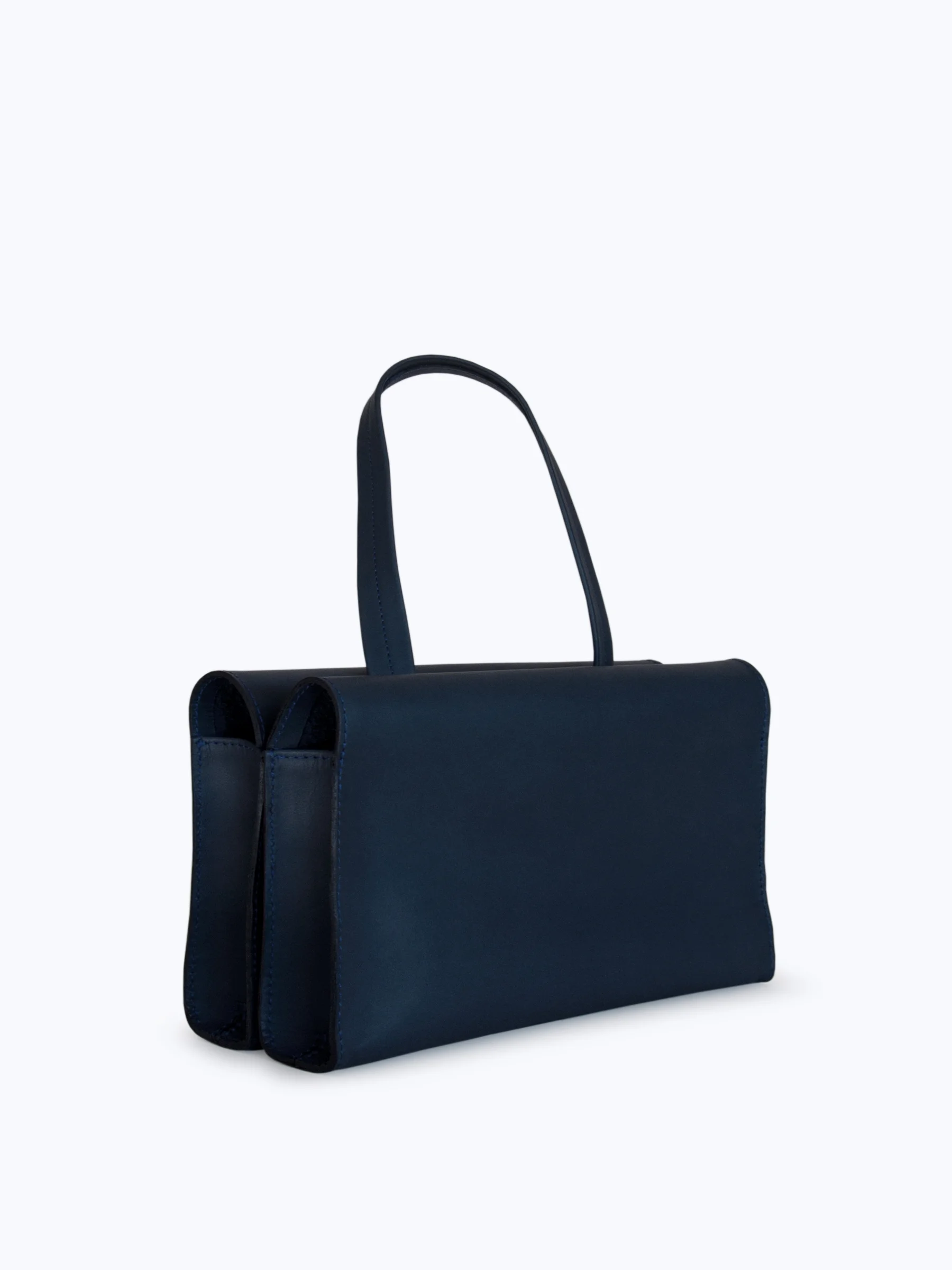 ouat shoulder bag Navy OUAT◇ショルダーバッグ/グレー/OFFICE BAG 