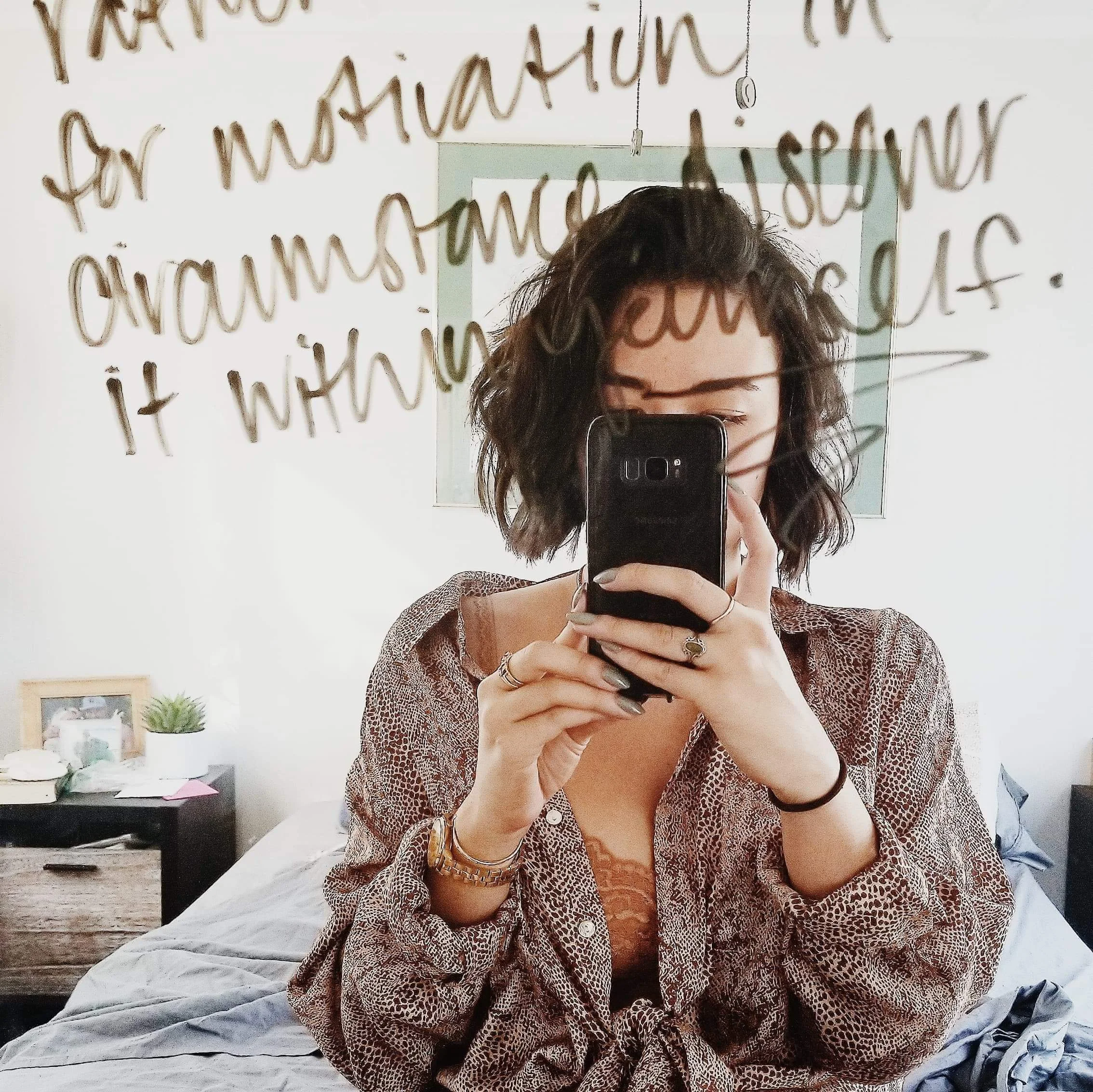 I Wrote A Note On My Mirror Addressed To Myself