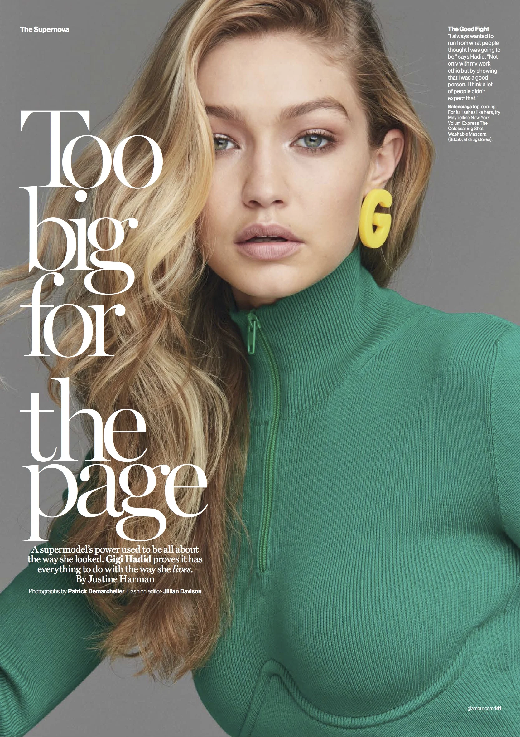 Gigi Hadid Cover Story