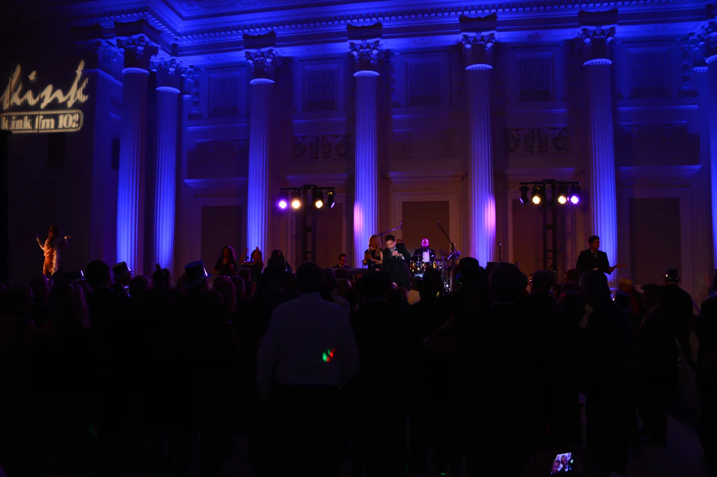 Governor's Ball — the ballroom at midnight