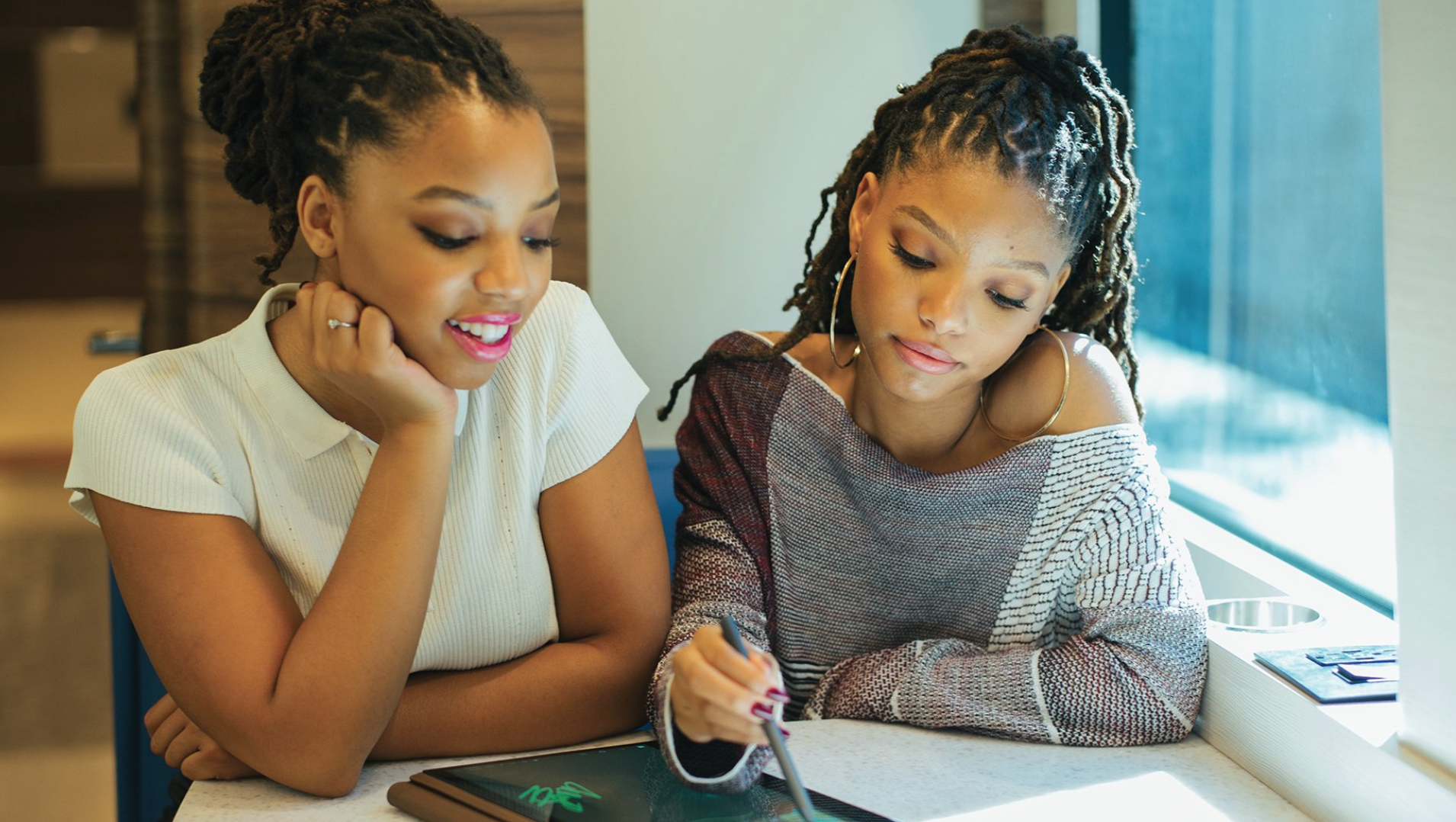Chloe and Halle.