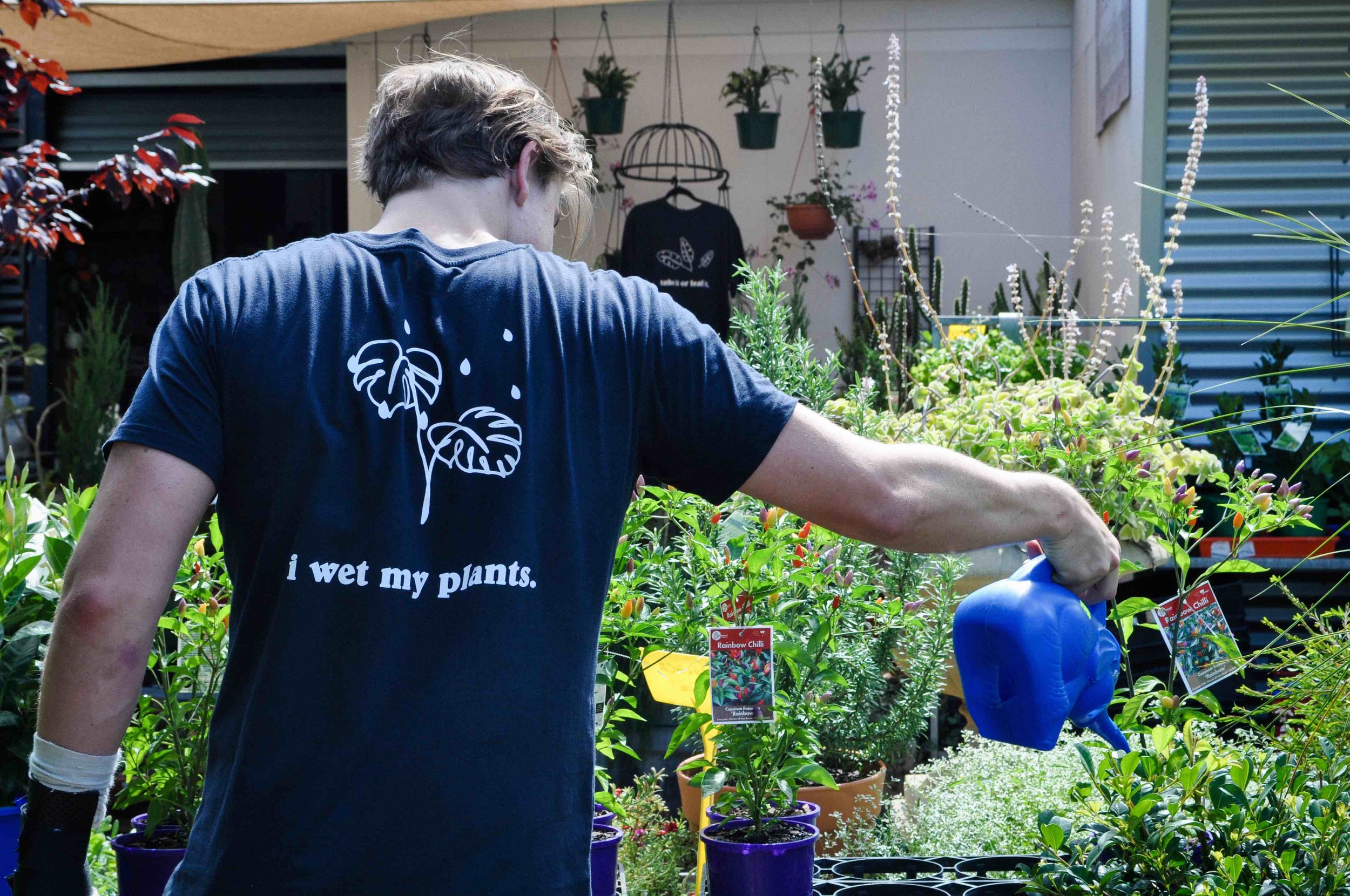 I Wet My Plants Navy.jpg