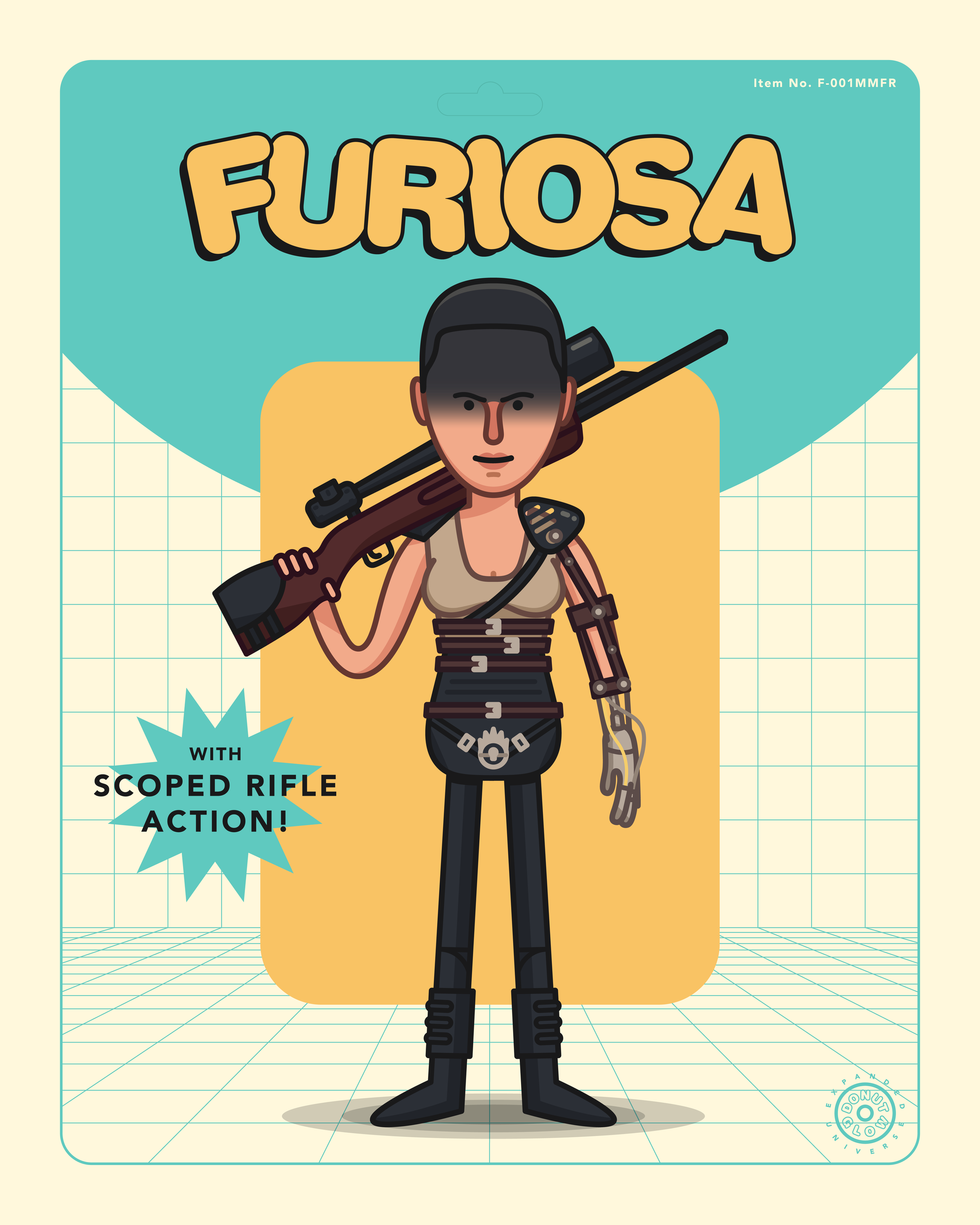 Furiosa with Scoped Rifle Action