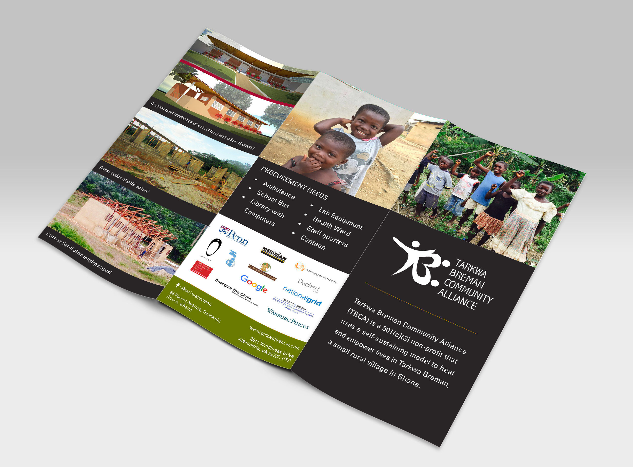 Draft of overview brochure (exterior)