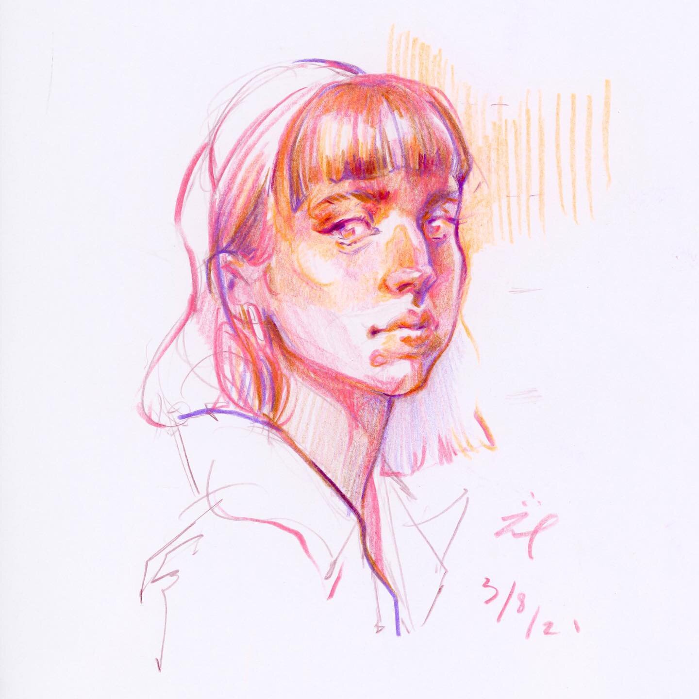 my sketchbook just got a lot more colorful

#coloredpencil #coloredpencildrawing #coloredpencilportrait #portraitdrawing #portraitstudy #colorstudy #sketchbookdrawing #pencildrawing #colourart #colouredpencils