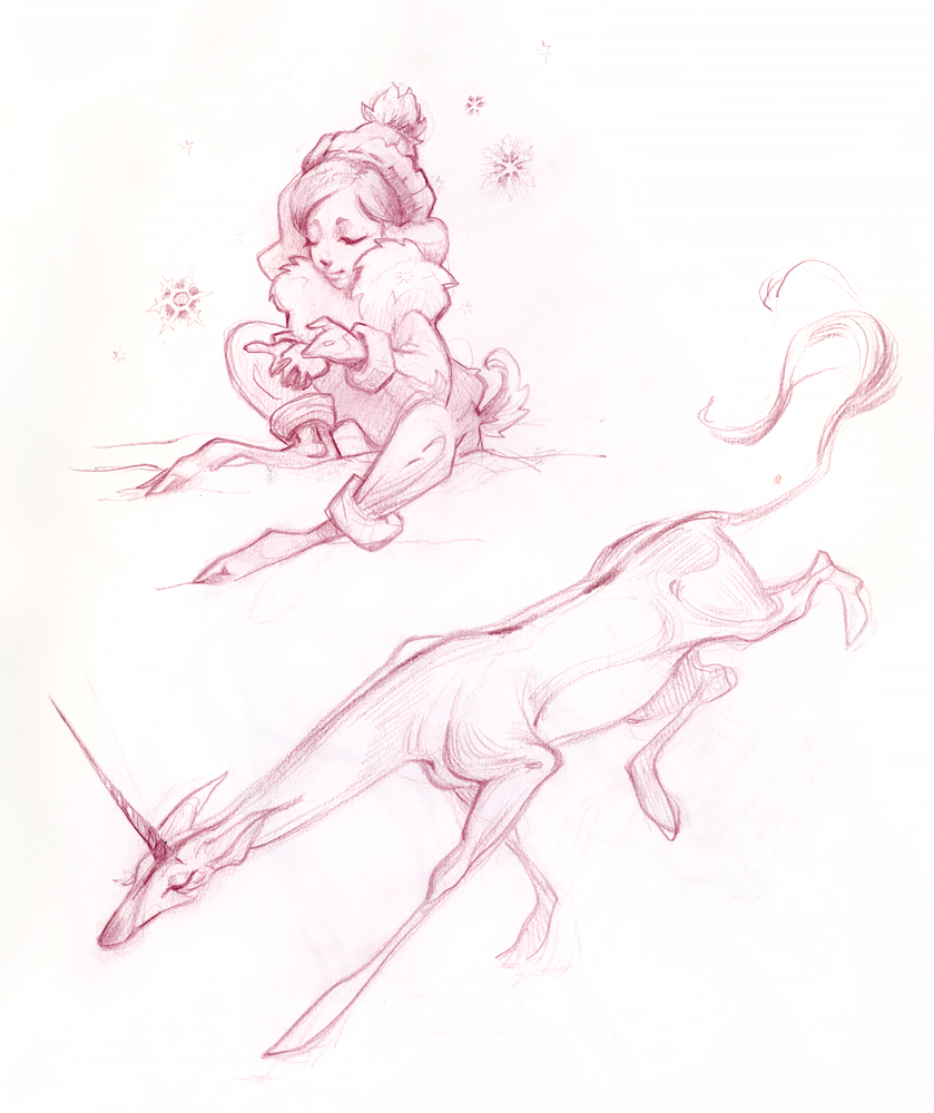 ashereast_sketchbook_snow_day_deer1.png