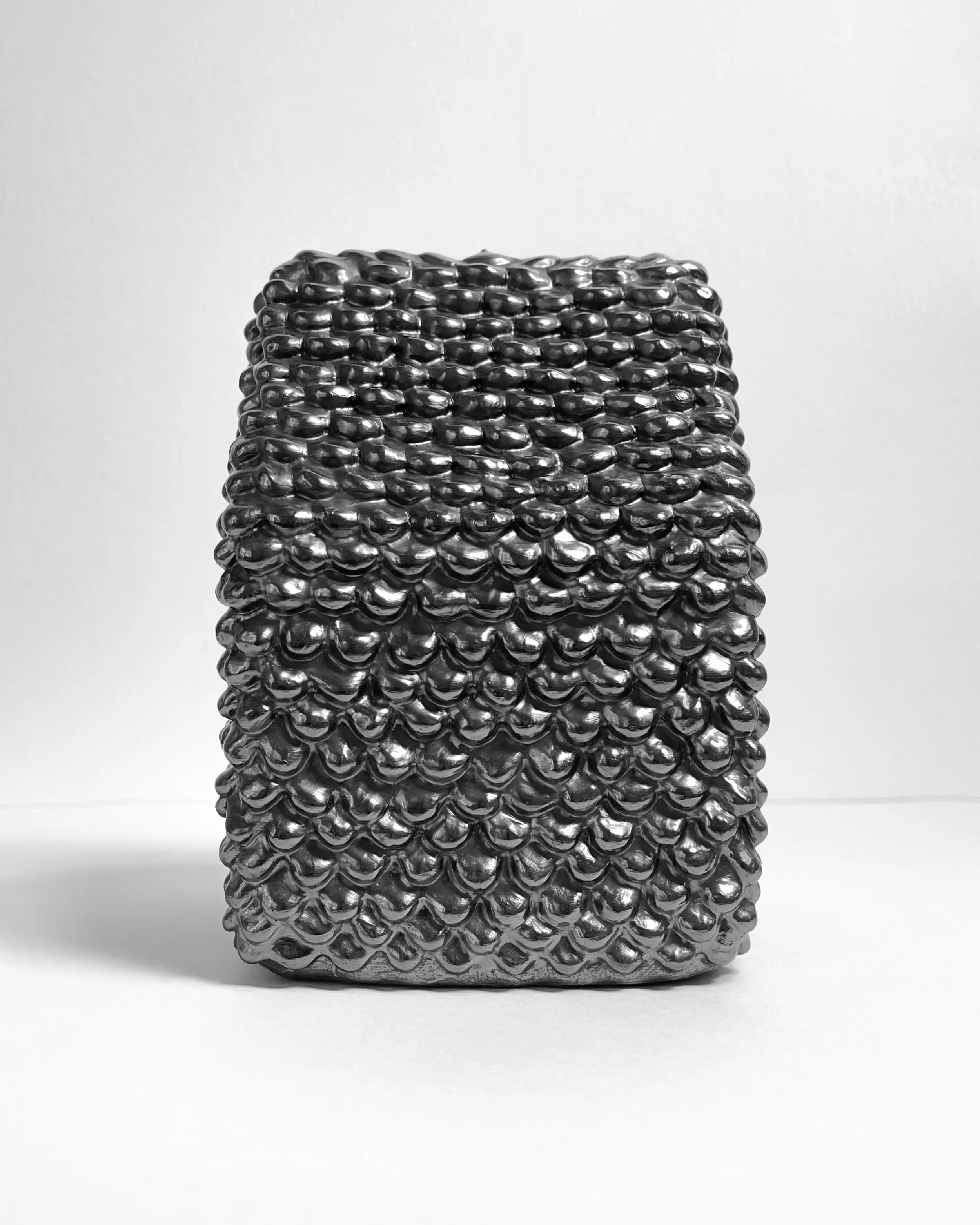   time flies -  view 5    graphite over clay. 7.5×4.5×4.5. 2025 